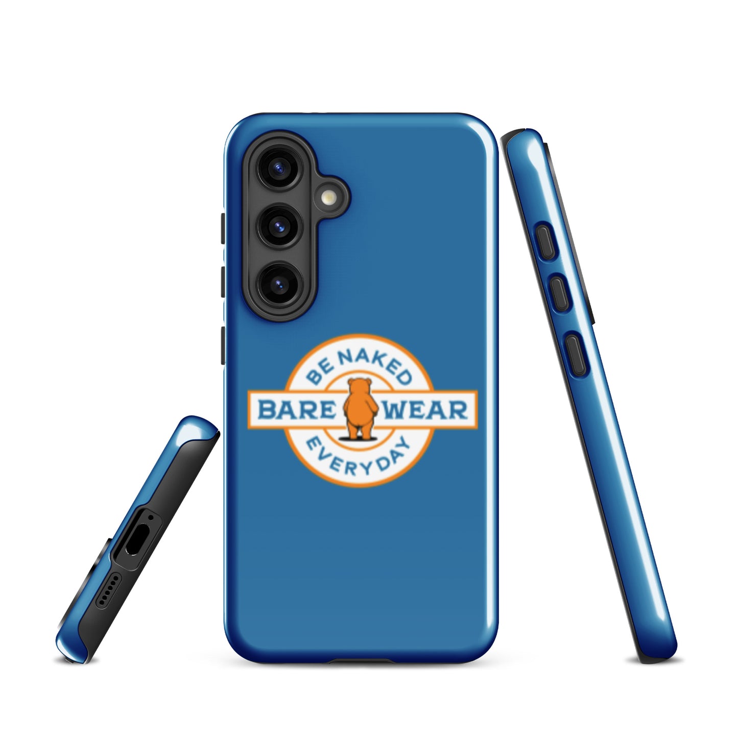 Be Naked Everyday (Blu) Tough case for Samsung®