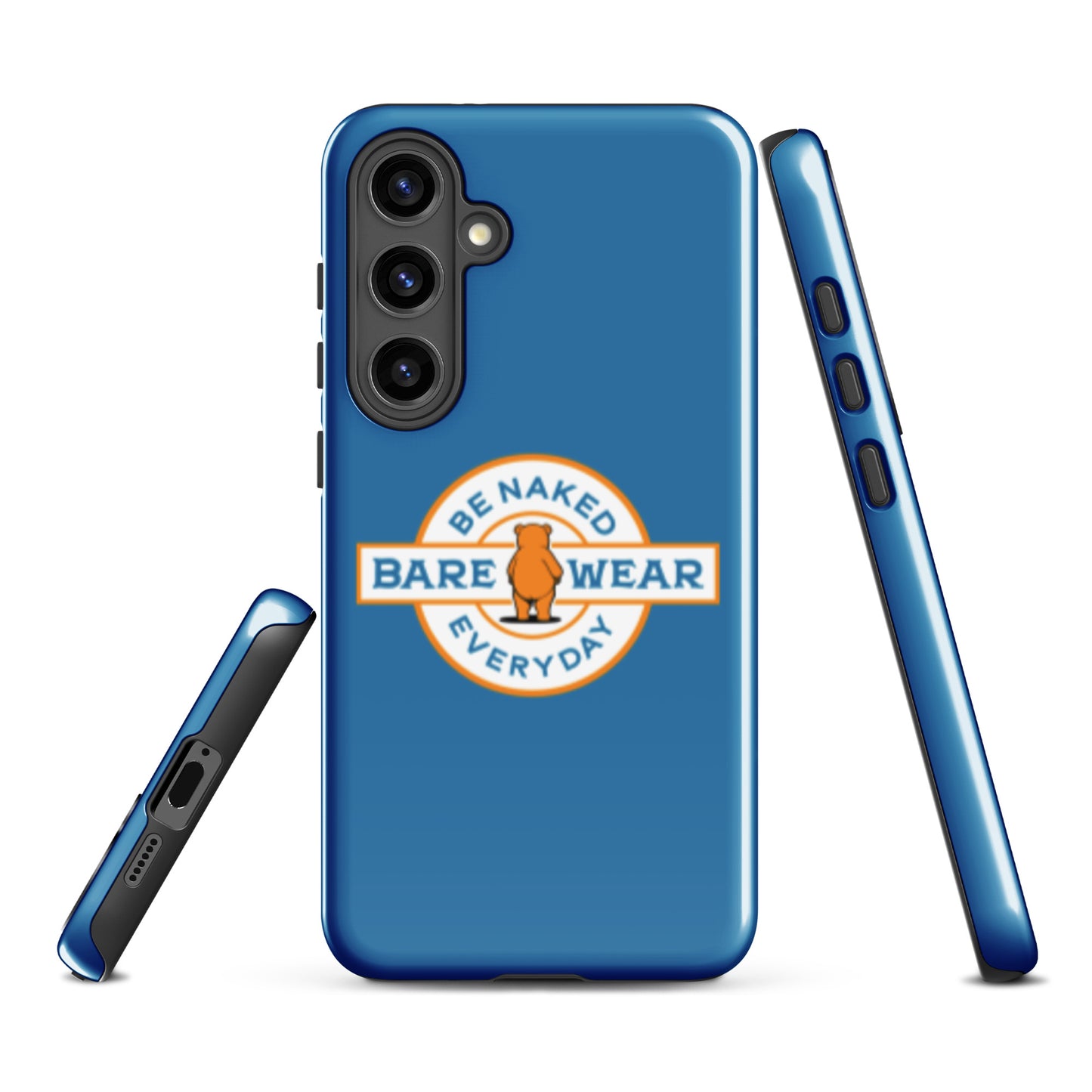 Be Naked Everyday (Blu) Tough case for Samsung®