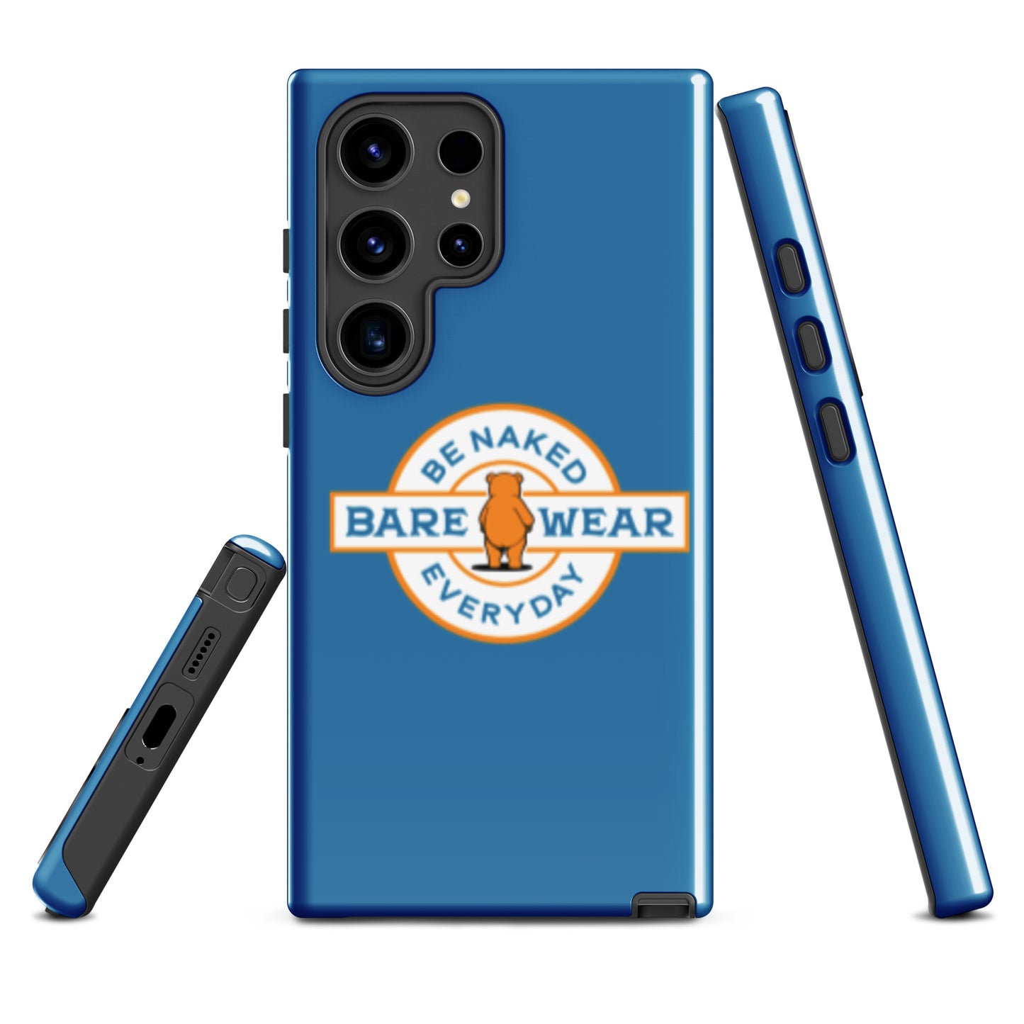 Be Naked Everyday (Blu) Tough case for Samsung®