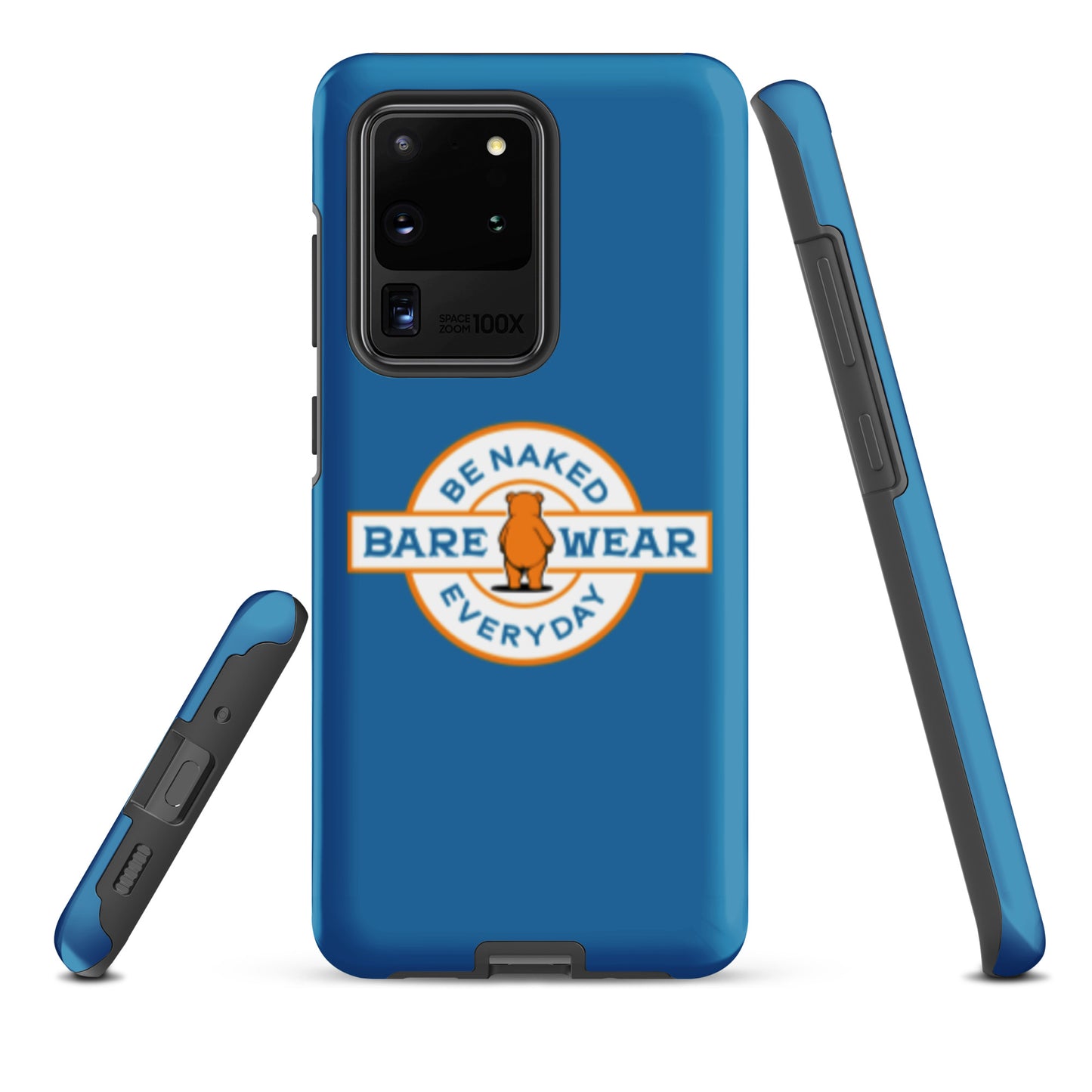 Be Naked Everyday (Blu) Tough case for Samsung®