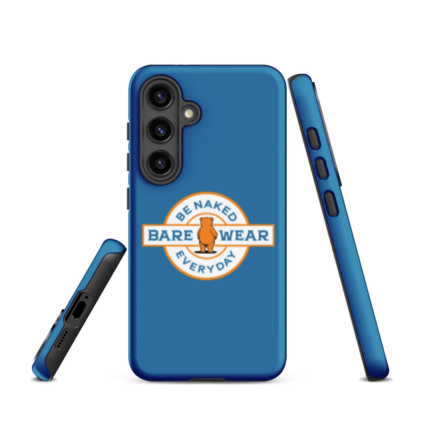 Be Naked Everyday (Blu) Tough case for Samsung®