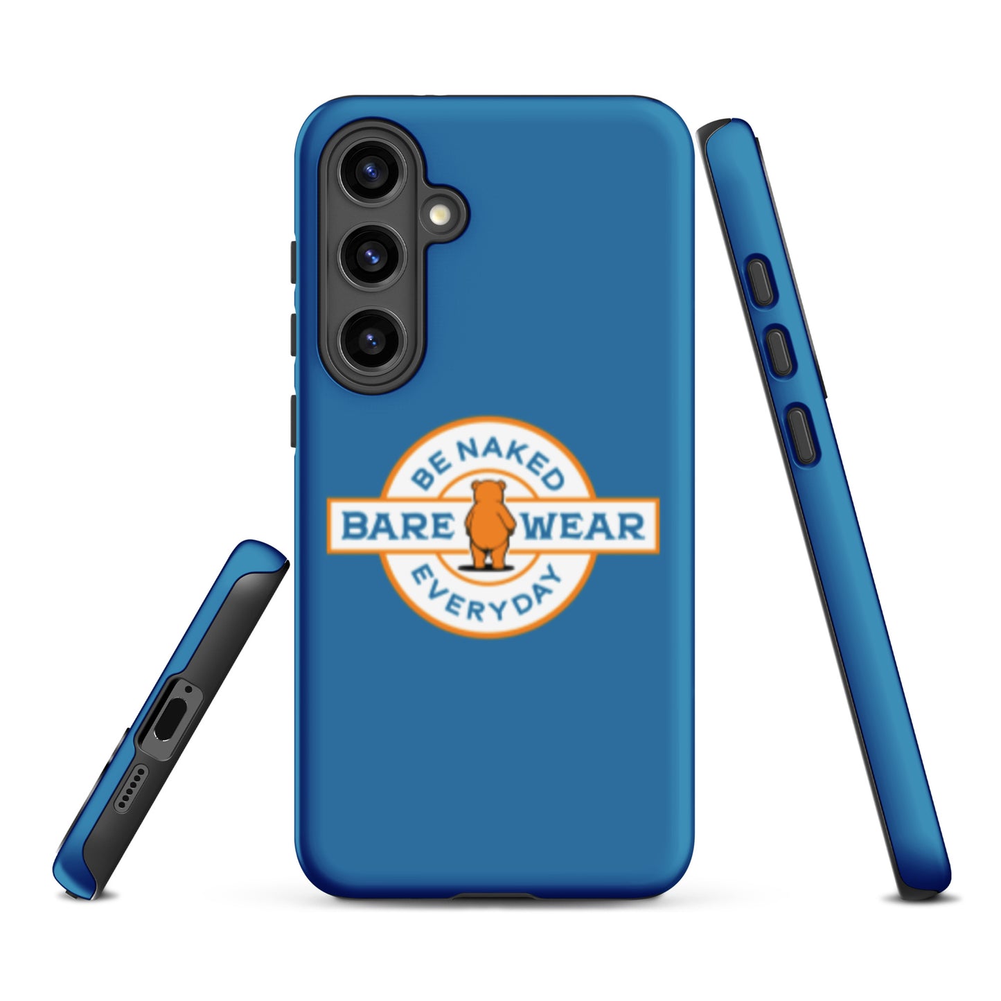 Be Naked Everyday (Blu) Tough case for Samsung®