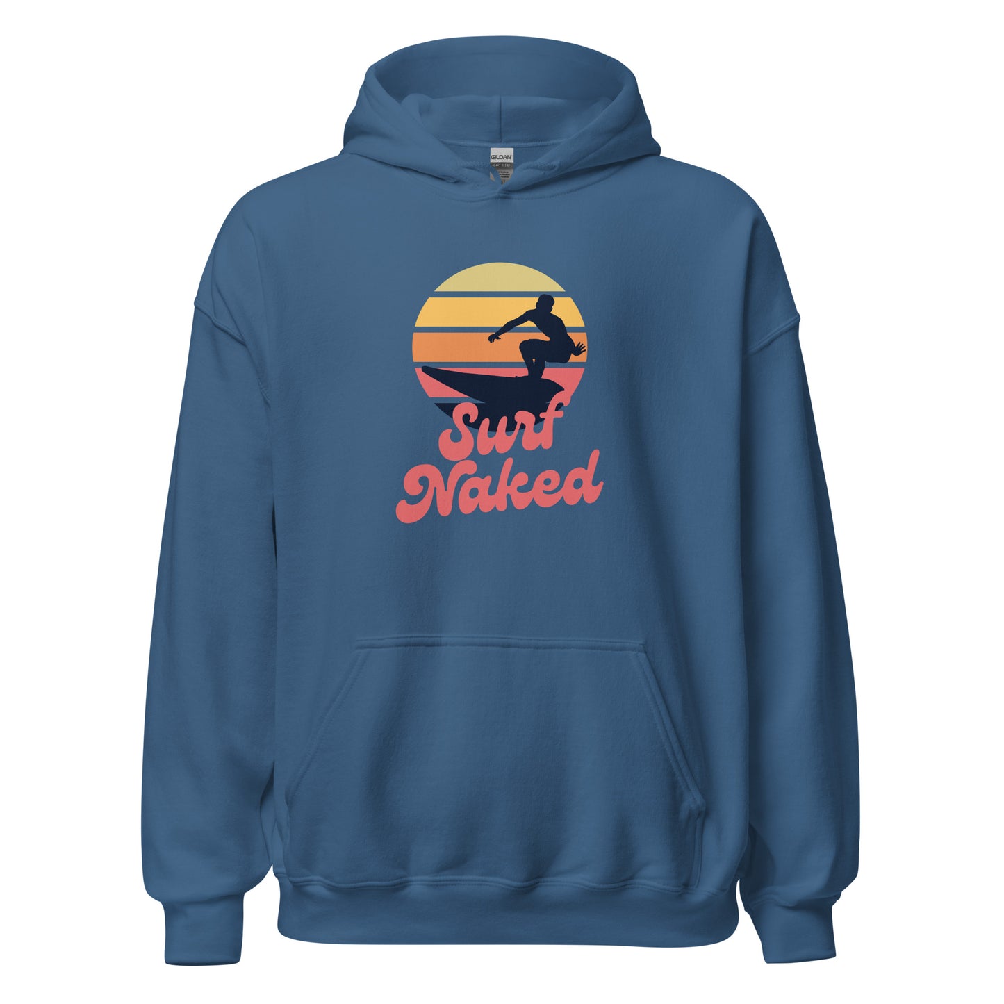 Surf Naked Unisex Hoodie