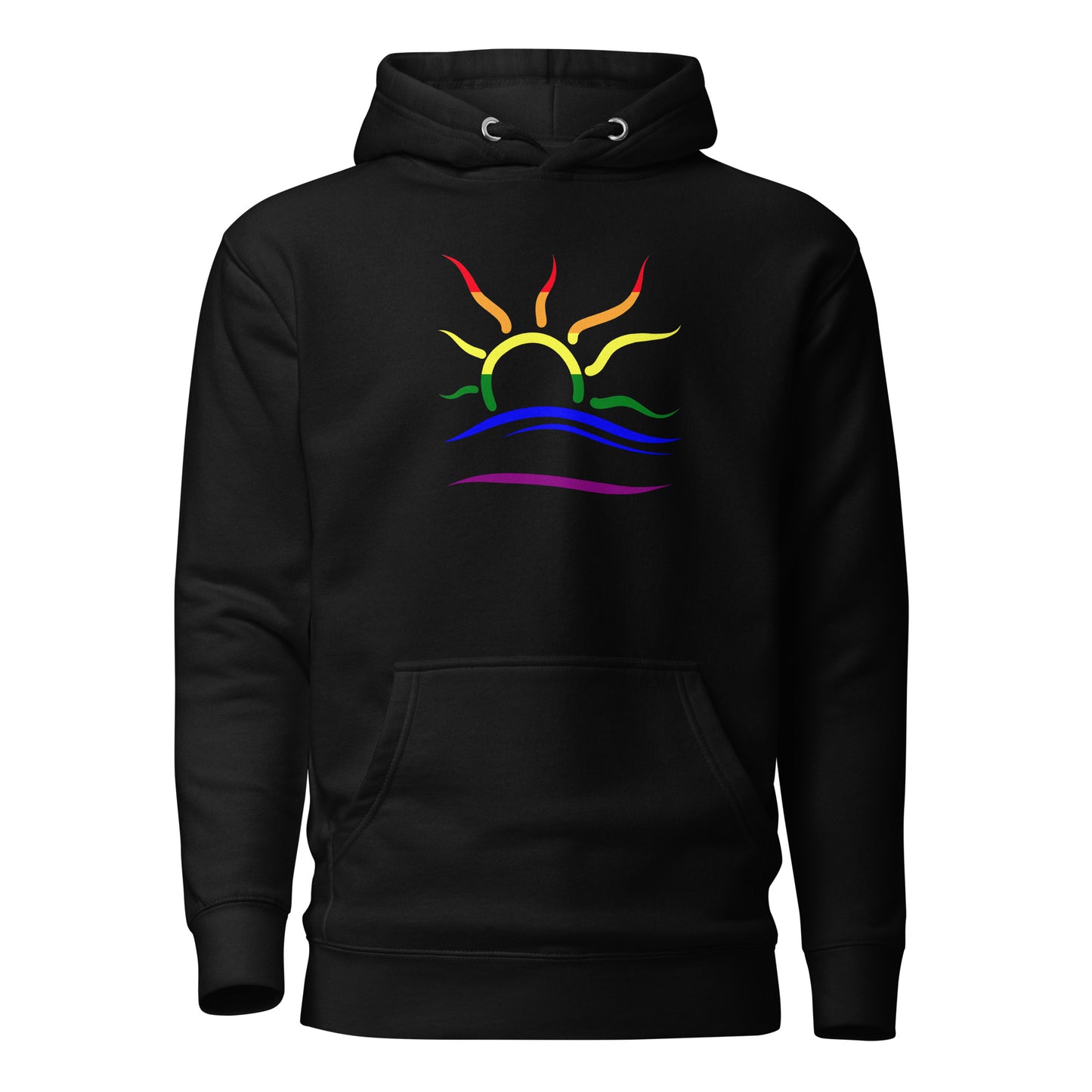 Premium Hoodie: Naturist Symbol (Pride)