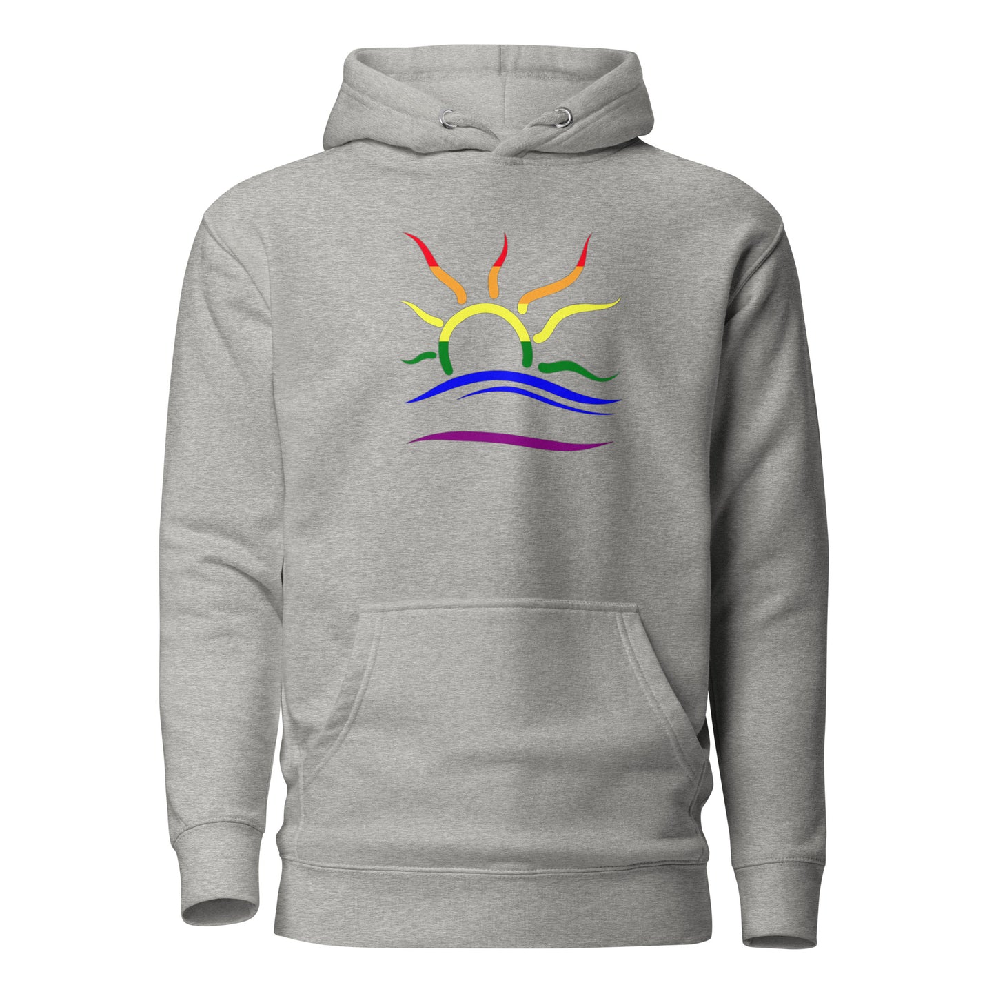 Premium Hoodie: Naturist Symbol (Pride)