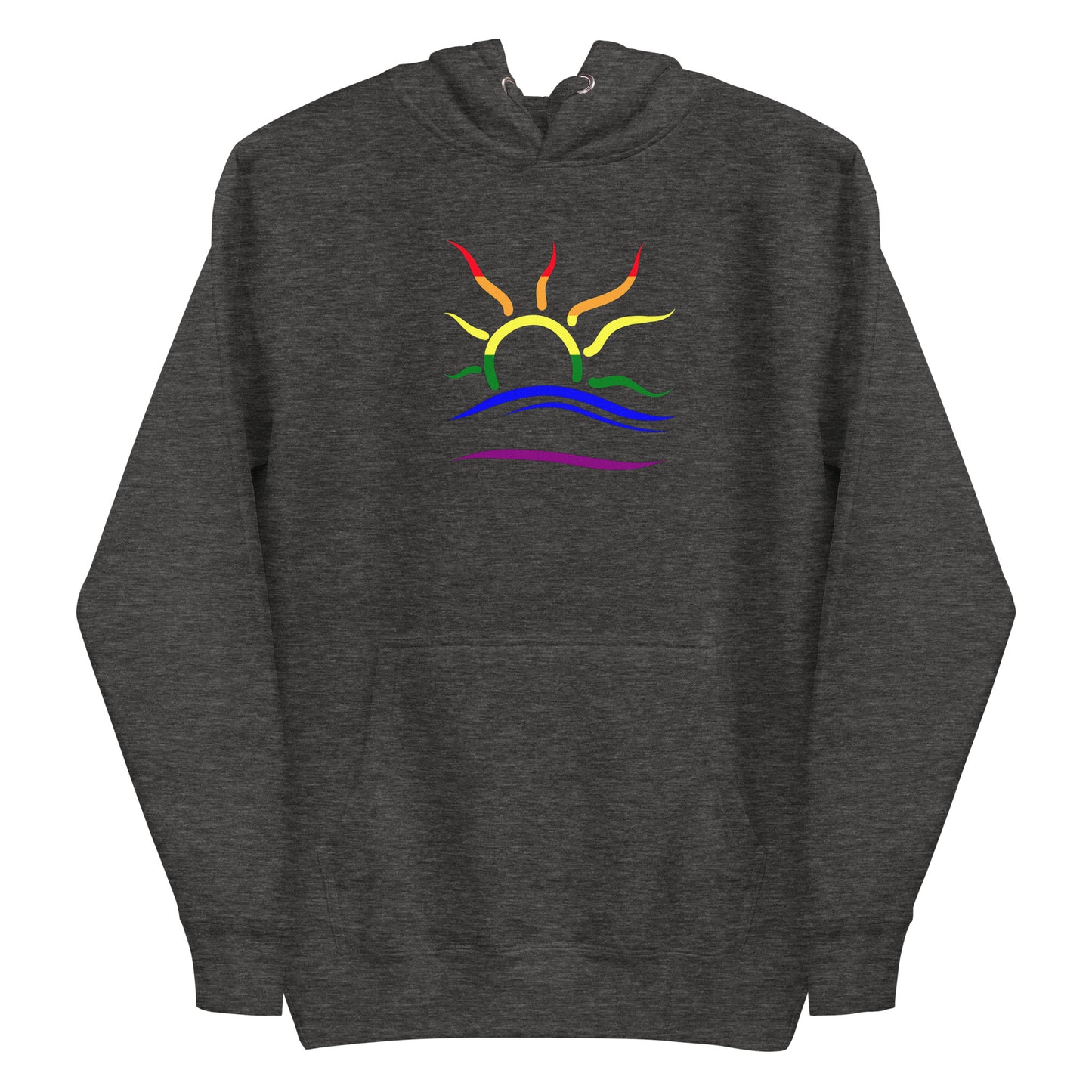 Premium Hoodie: Naturist Symbol (Pride)