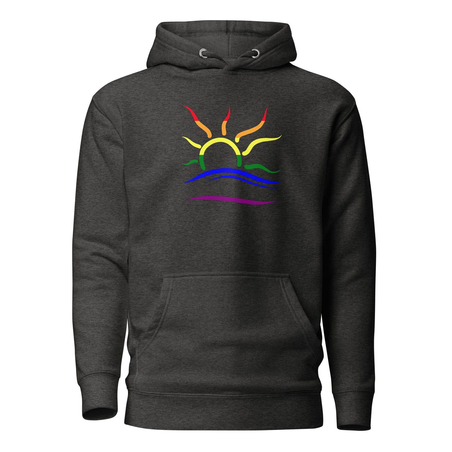 Premium Hoodie: Naturist Symbol (Pride)