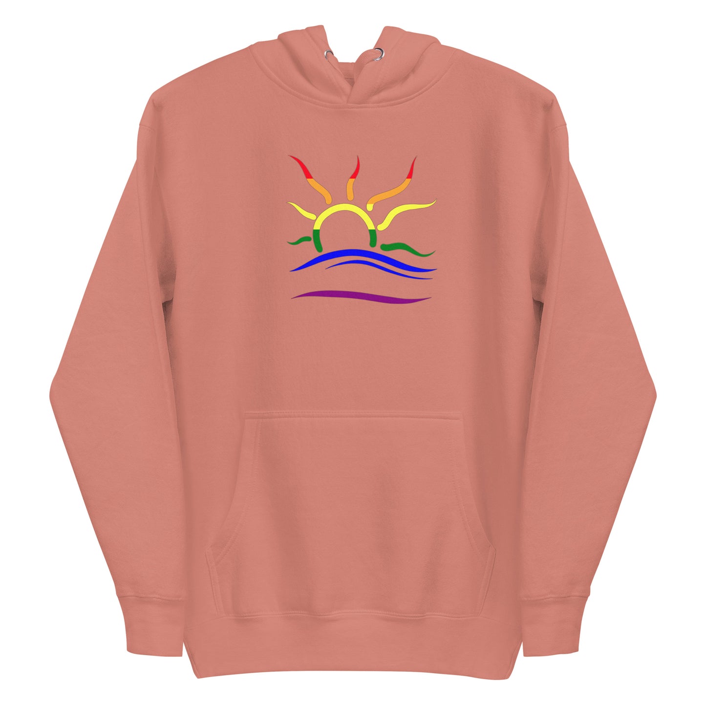 Premium Hoodie: Naturist Symbol (Pride)