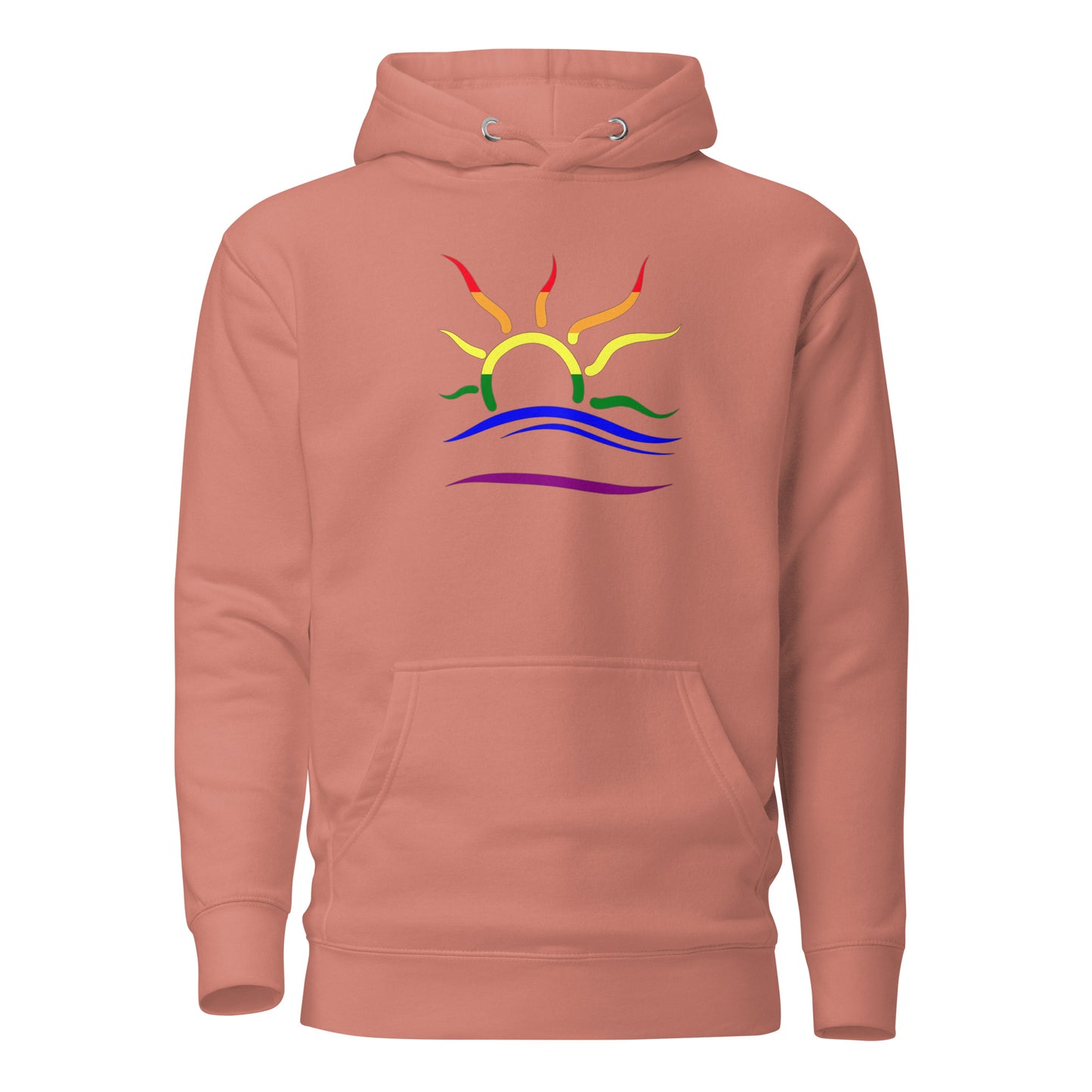 Premium Hoodie: Naturist Symbol (Pride)