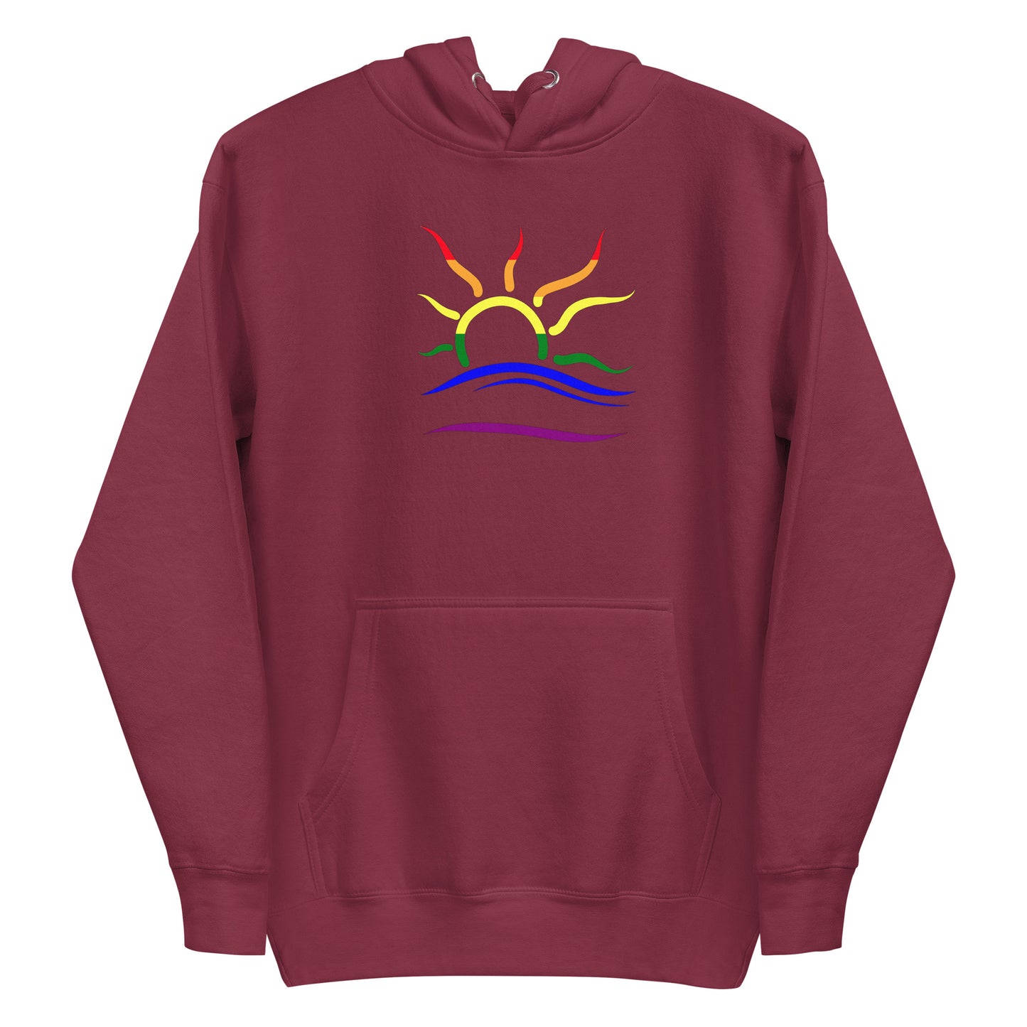 Premium Hoodie: Naturist Symbol (Pride)