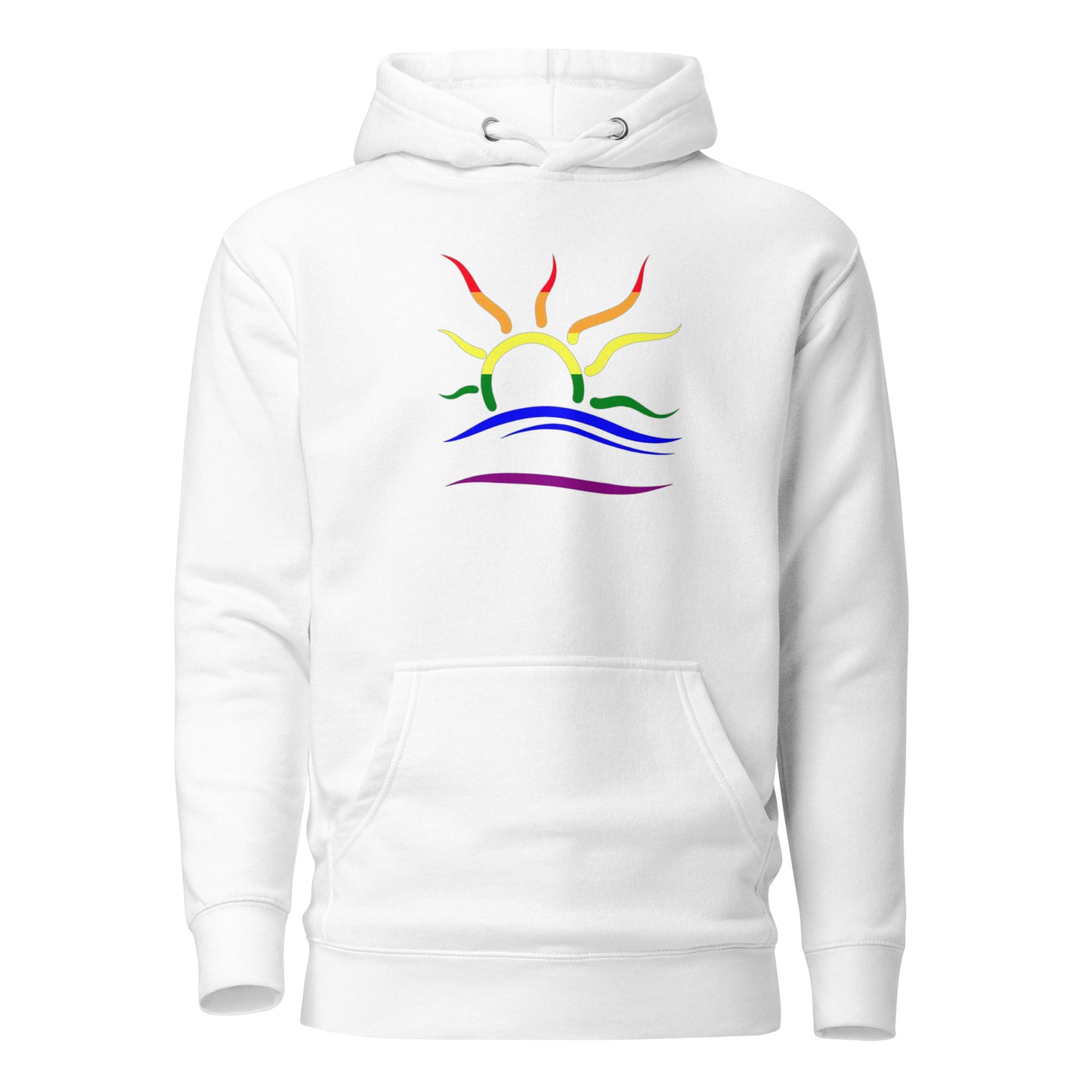 Premium Hoodie: Naturist Symbol (Pride)