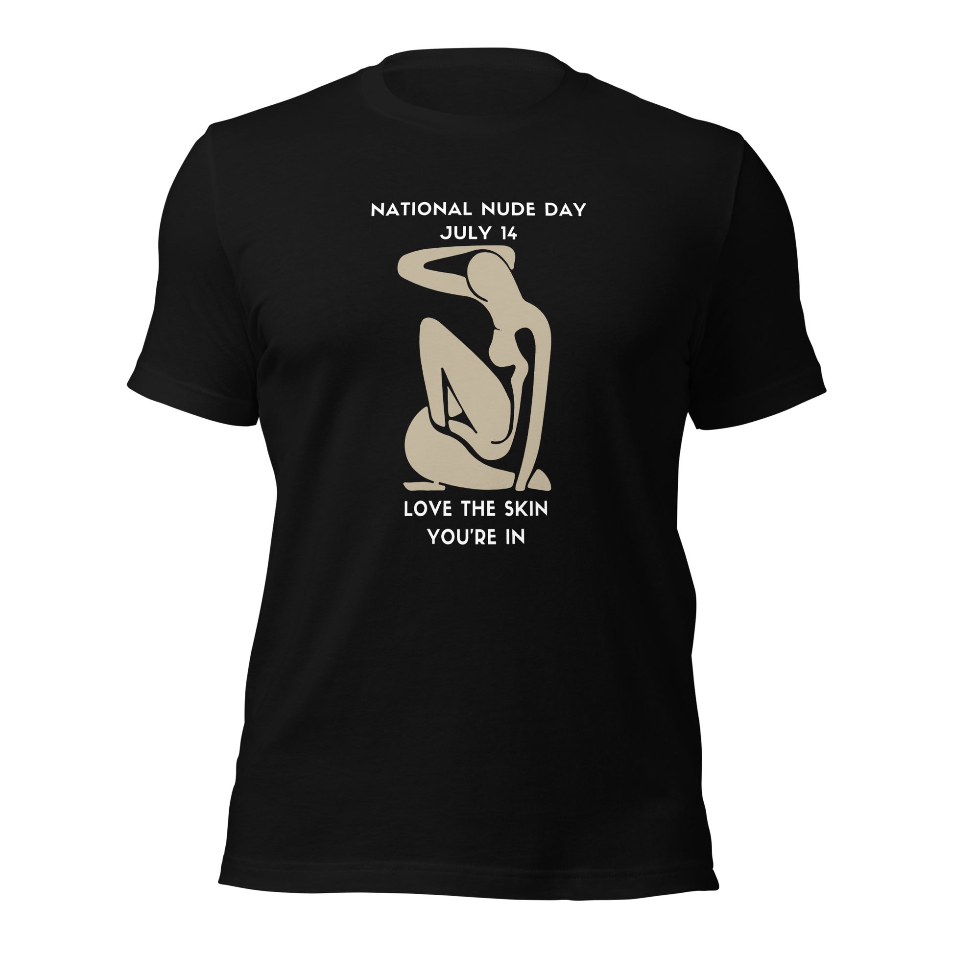 Standard T-Shirt: National Nude Day - Sculpture – Barewear Outfitters