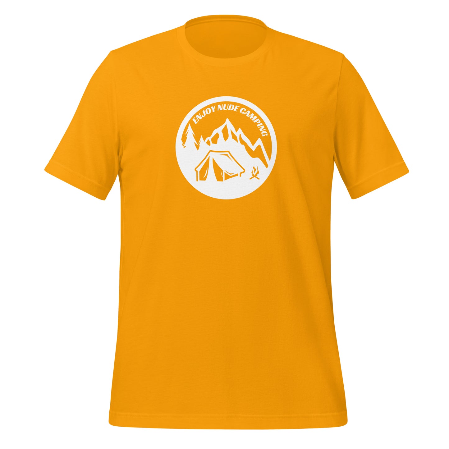 Standard T-Shirt: Enjoy Nude Camping (Light)