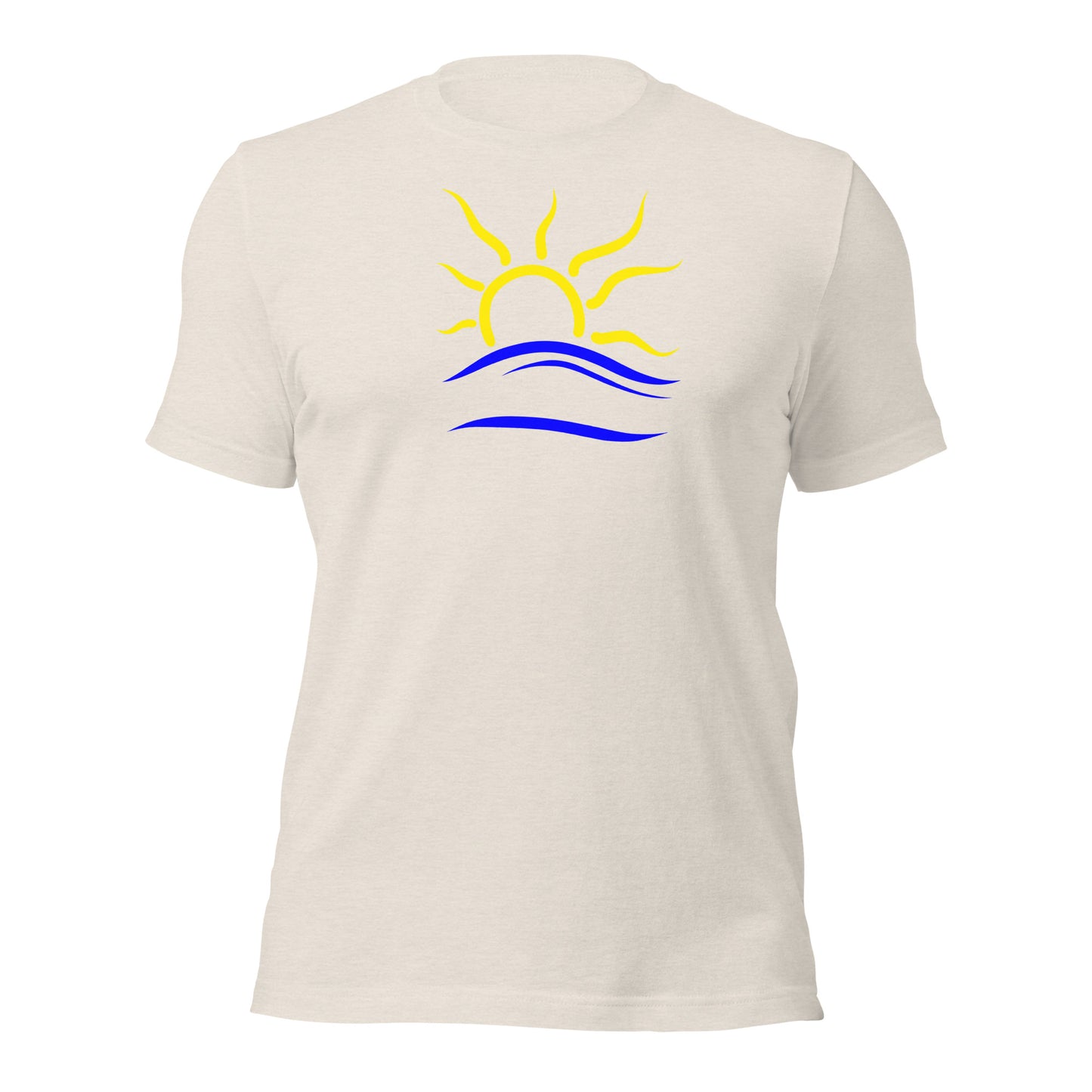 Standard T-Shirt: Naturist Symbol (Heather)