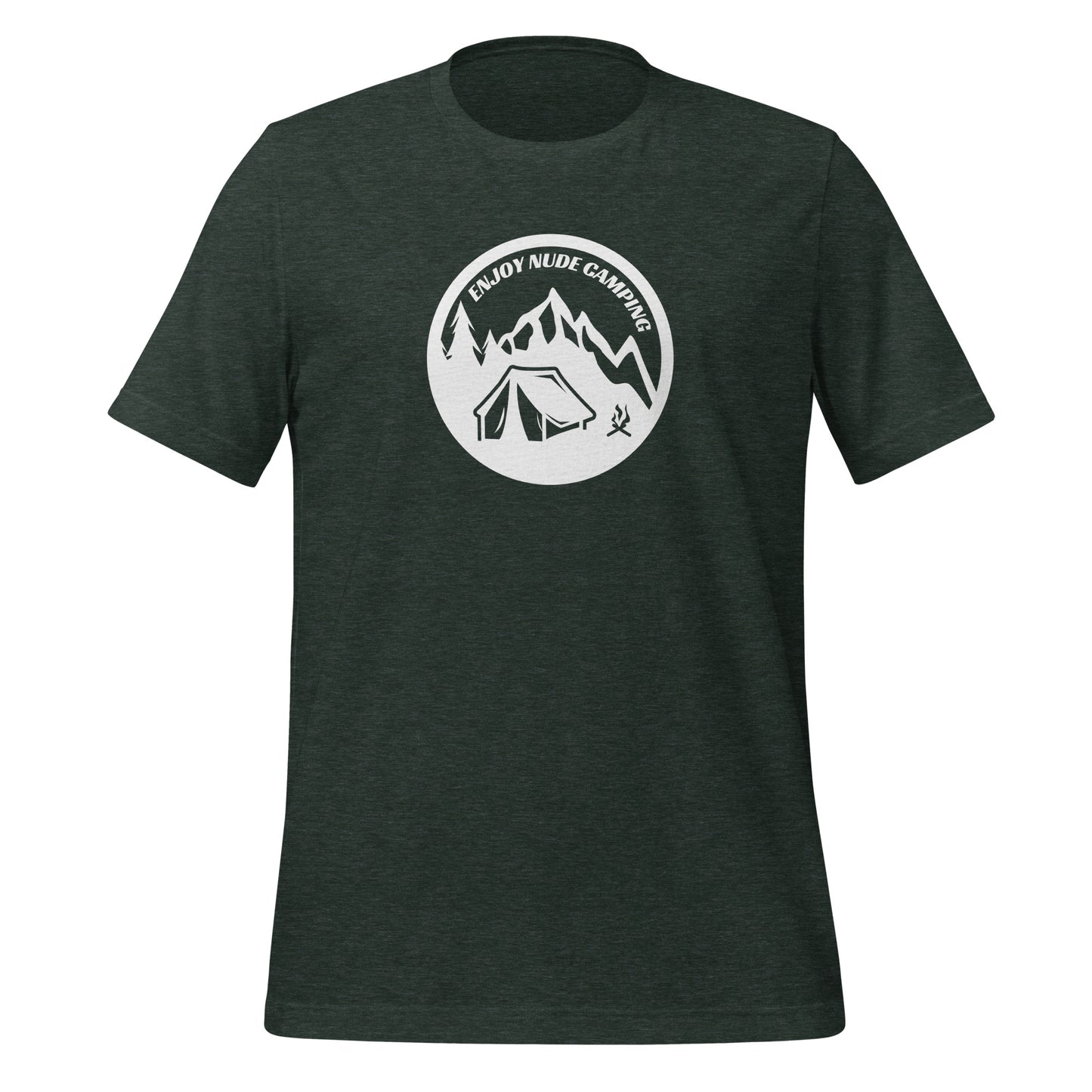 Standard T-Shirt: Enjoy Nude Camping (Heather)