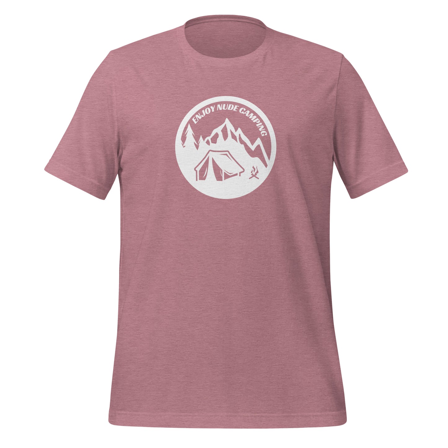 Standard T-Shirt: Enjoy Nude Camping (Heather)