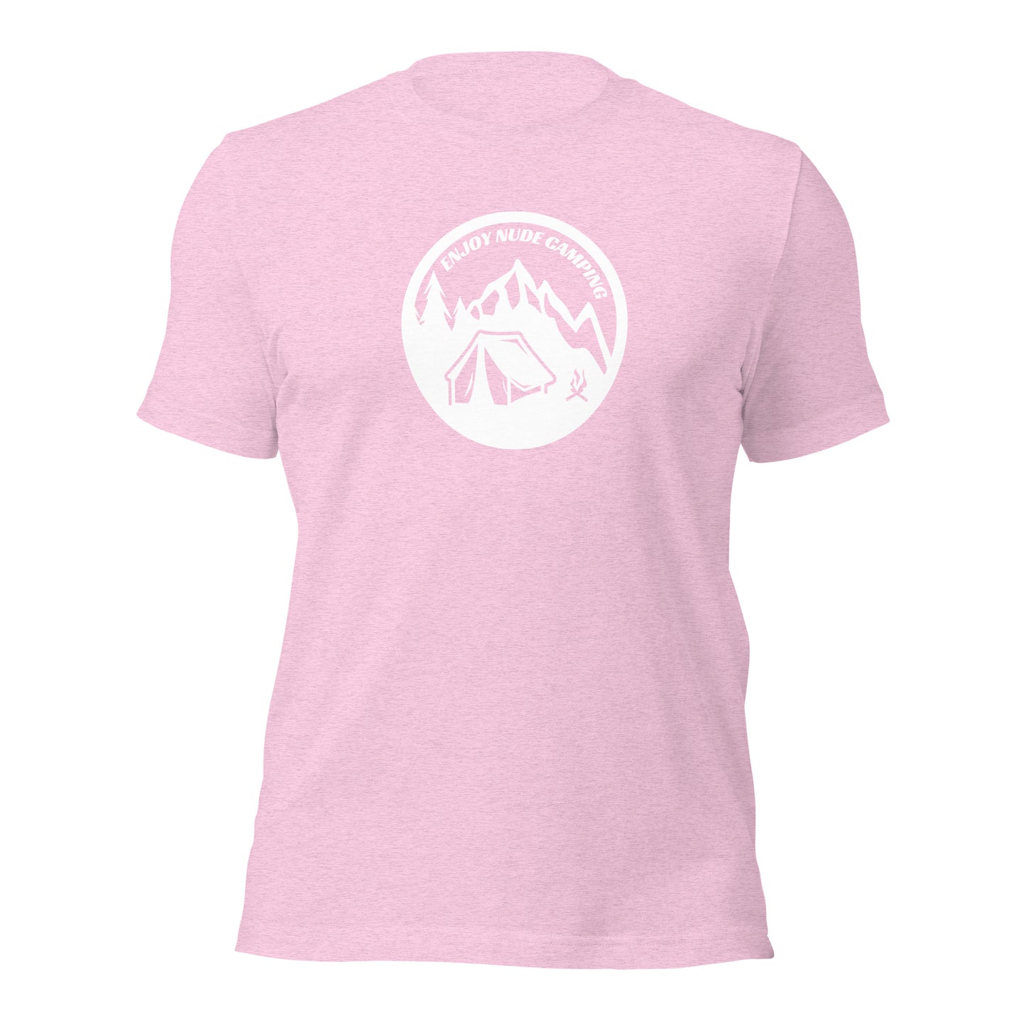 Standard T-Shirt: Enjoy Nude Camping (Heather)