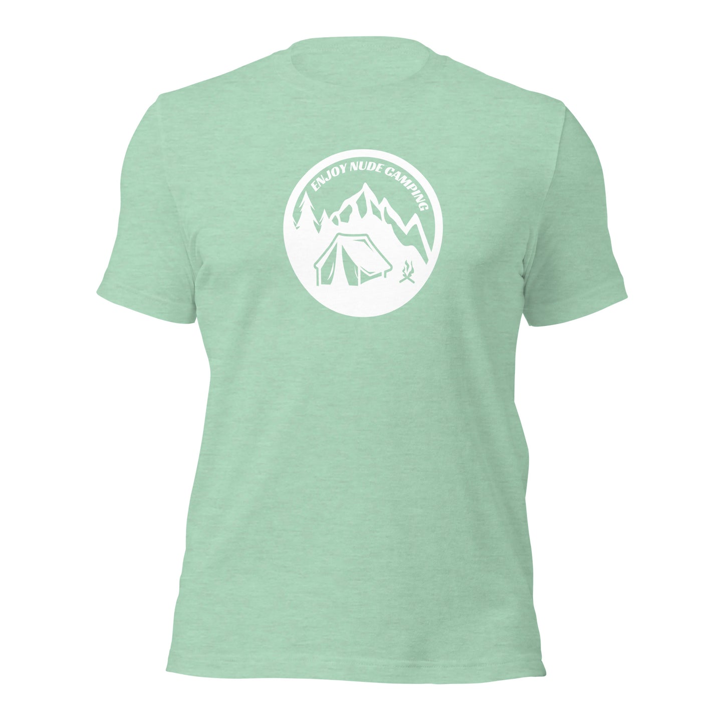 Standard T-Shirt: Enjoy Nude Camping (Heather)