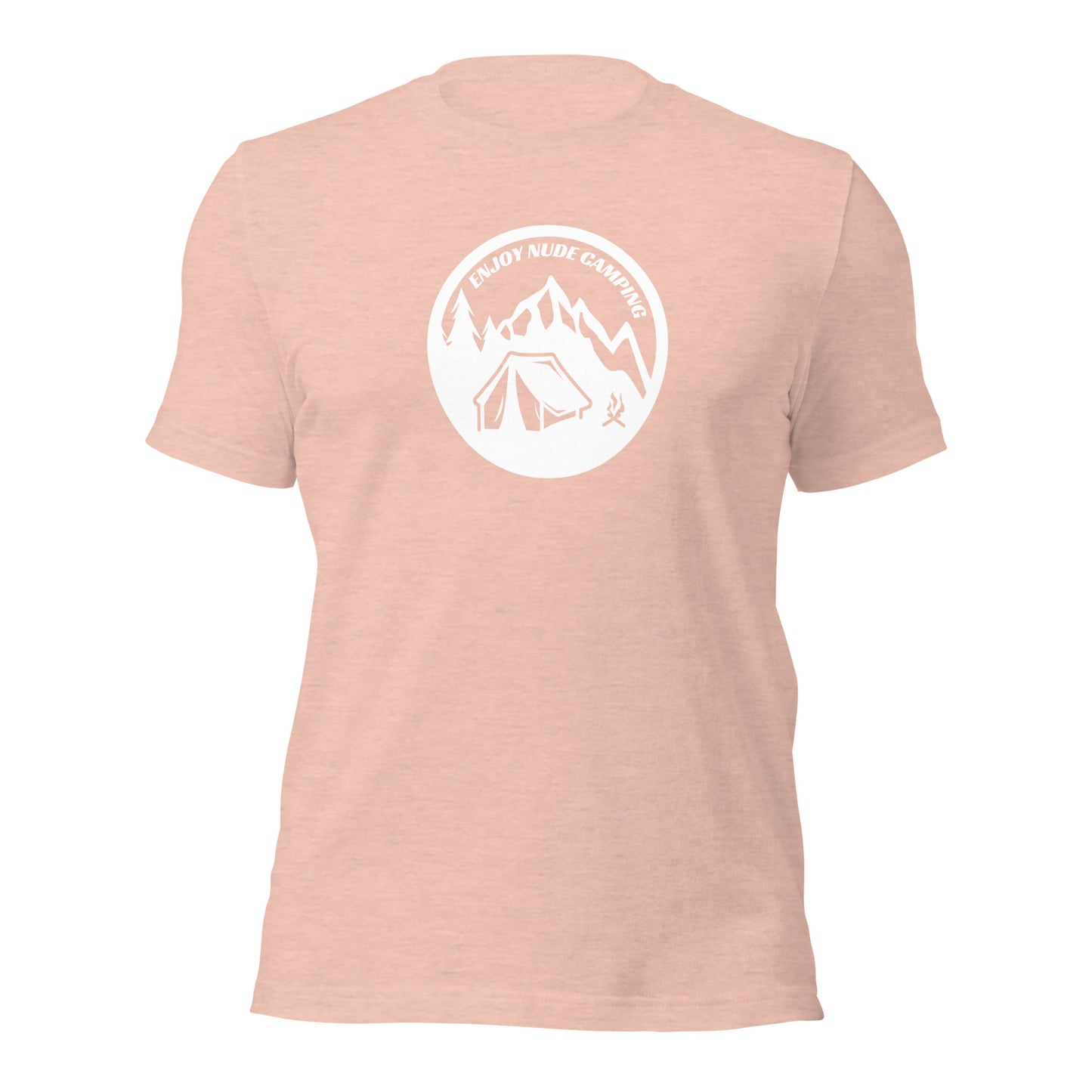 Standard T-Shirt: Enjoy Nude Camping (Heather)