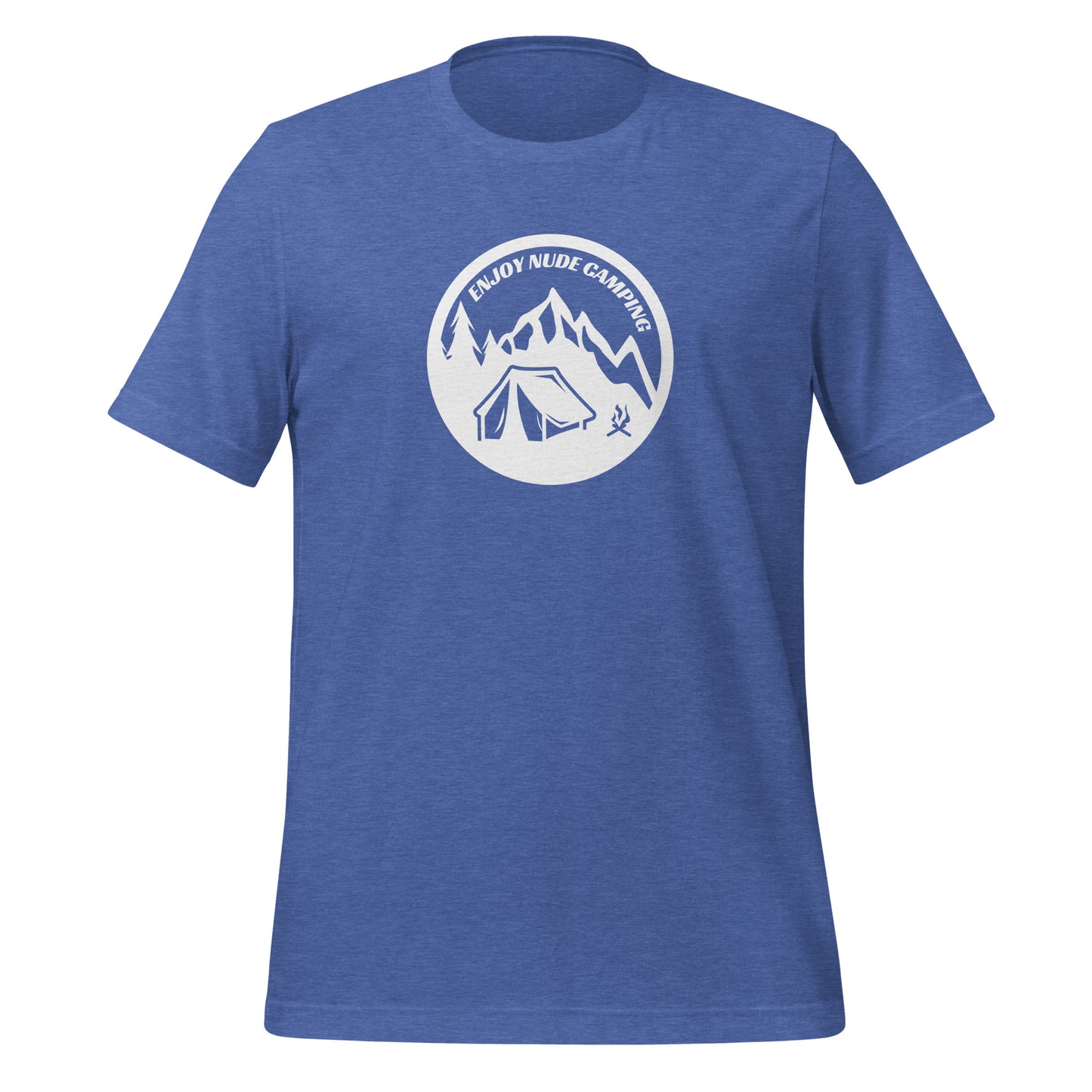 Standard T-Shirt: Enjoy Nude Camping (Heather)