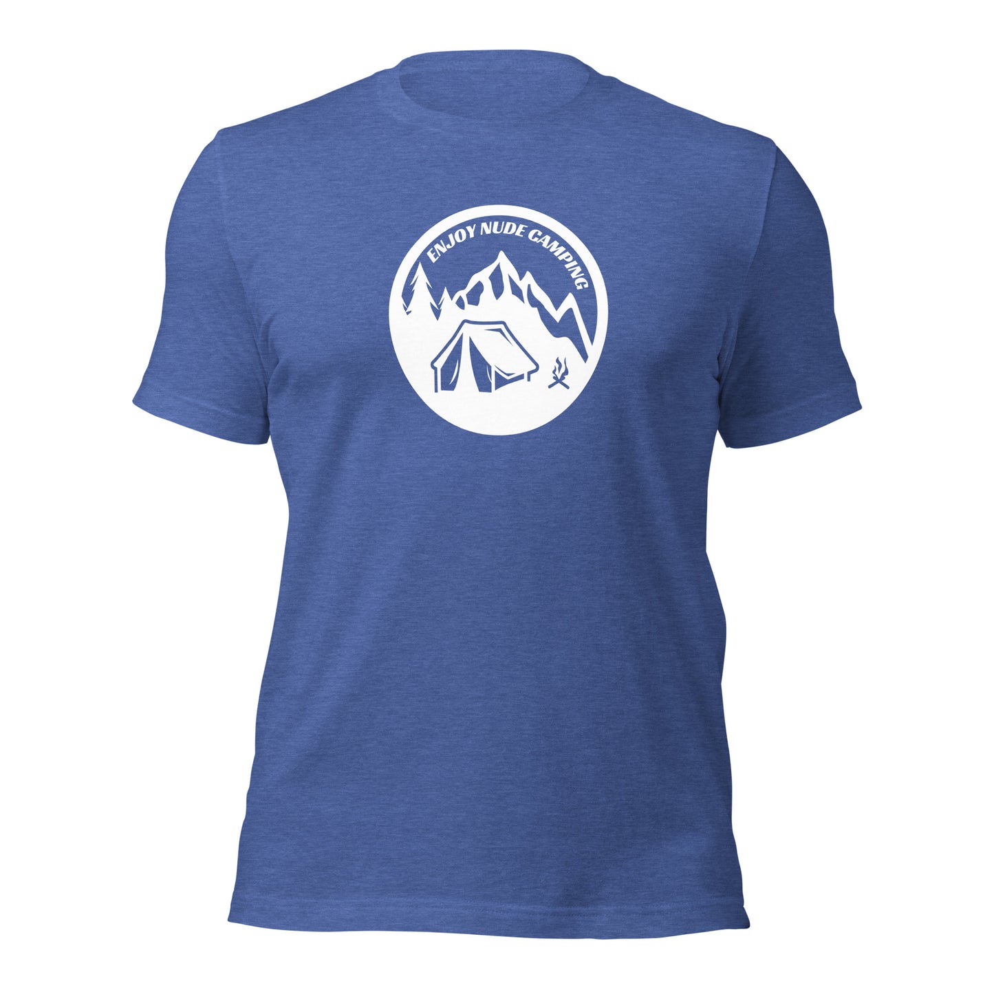 Standard T-Shirt: Enjoy Nude Camping (Heather)