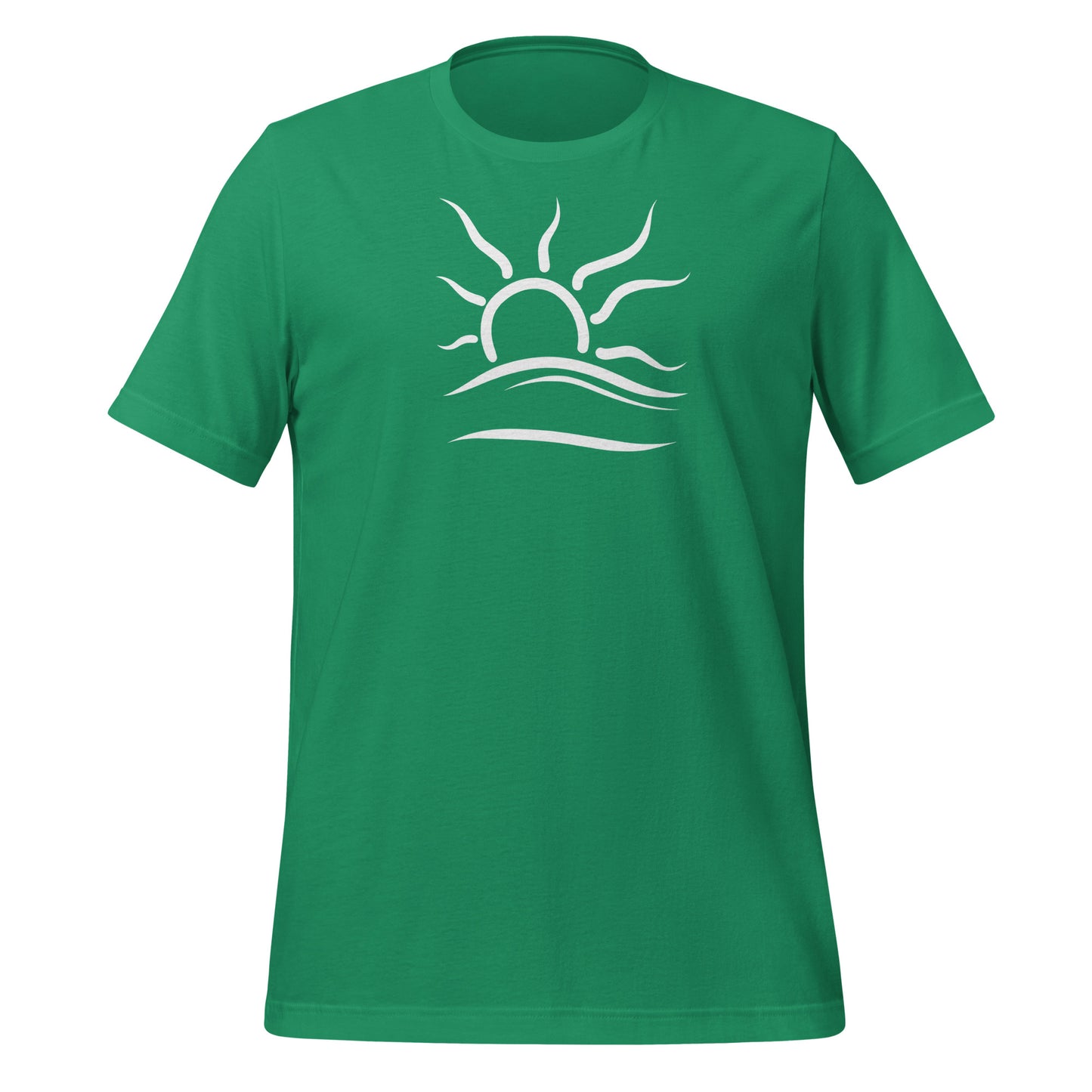 Standard T-Shirt: Naturist Symbol (wht)