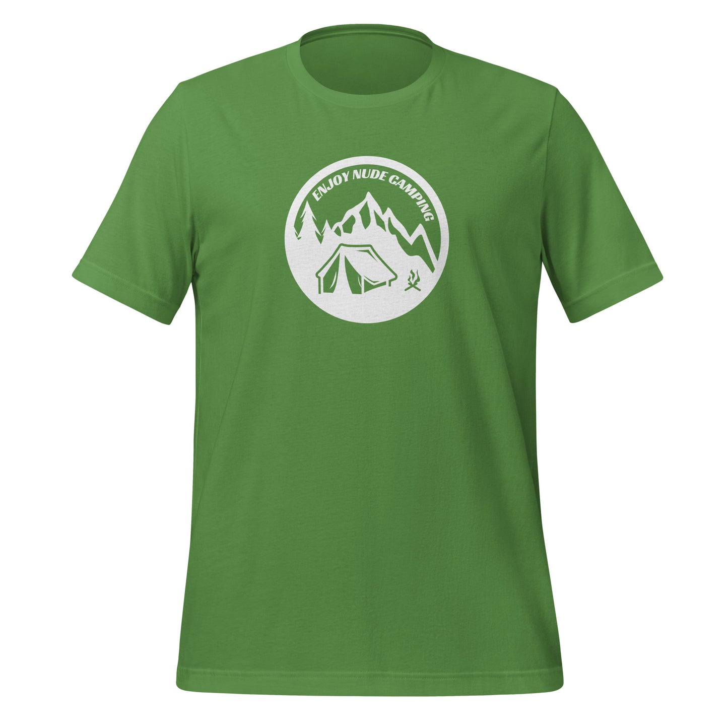 Standard T-Shirt: Enjoy Nude Camping (Light)