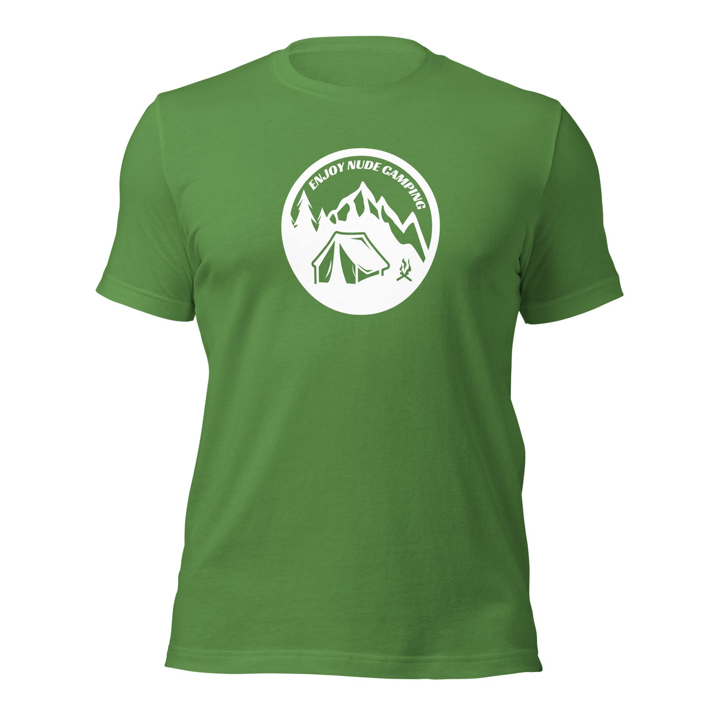 Standard T-Shirt: Enjoy Nude Camping (Light)