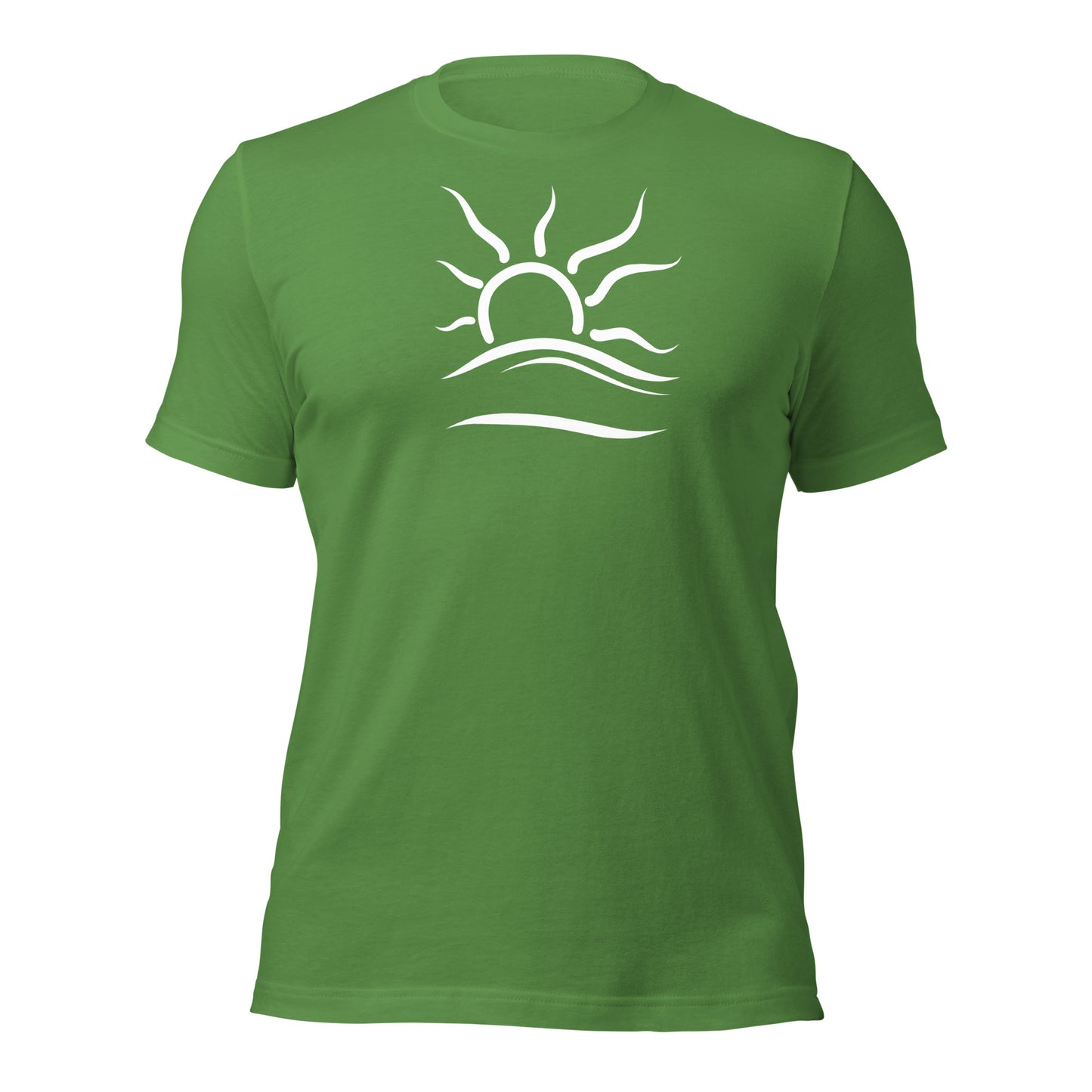 UniseStandard T-Shirt: Naturist Symbol (wht) (Light)