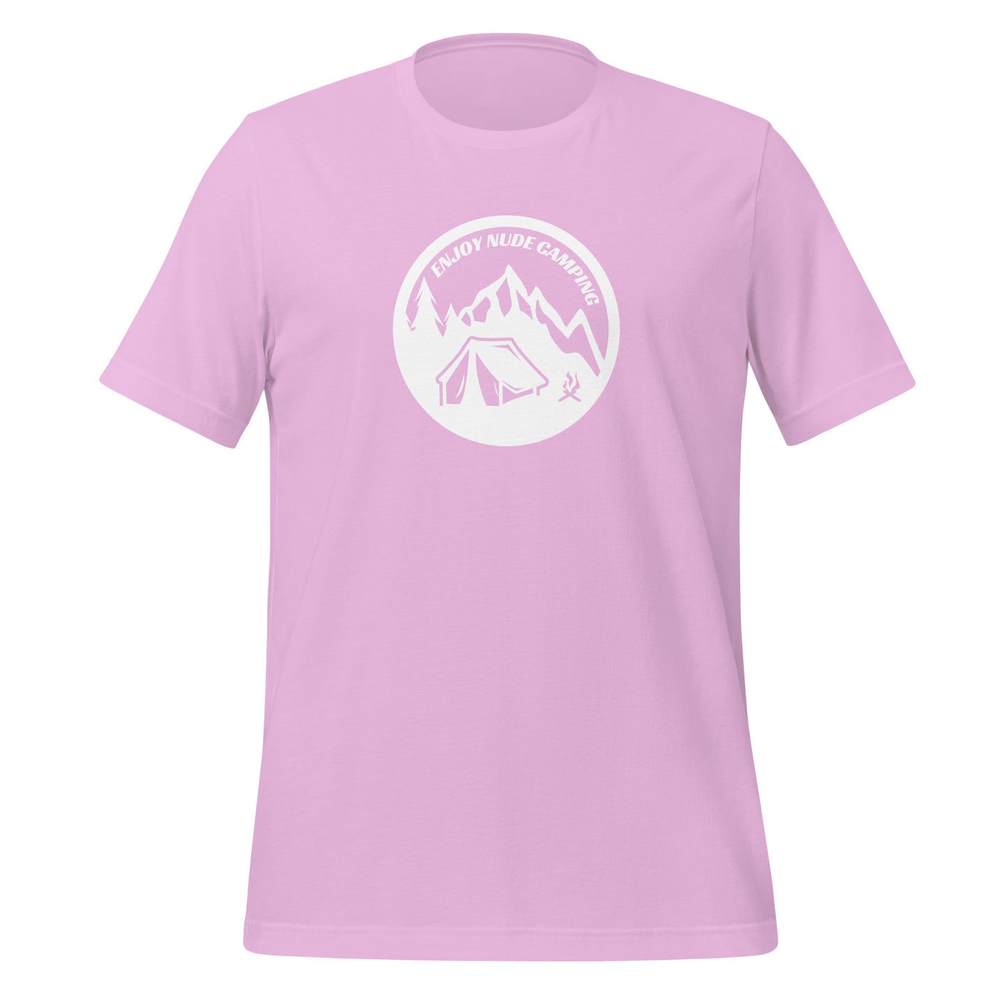 Standard T-Shirt: Enjoy Nude Camping (Light)