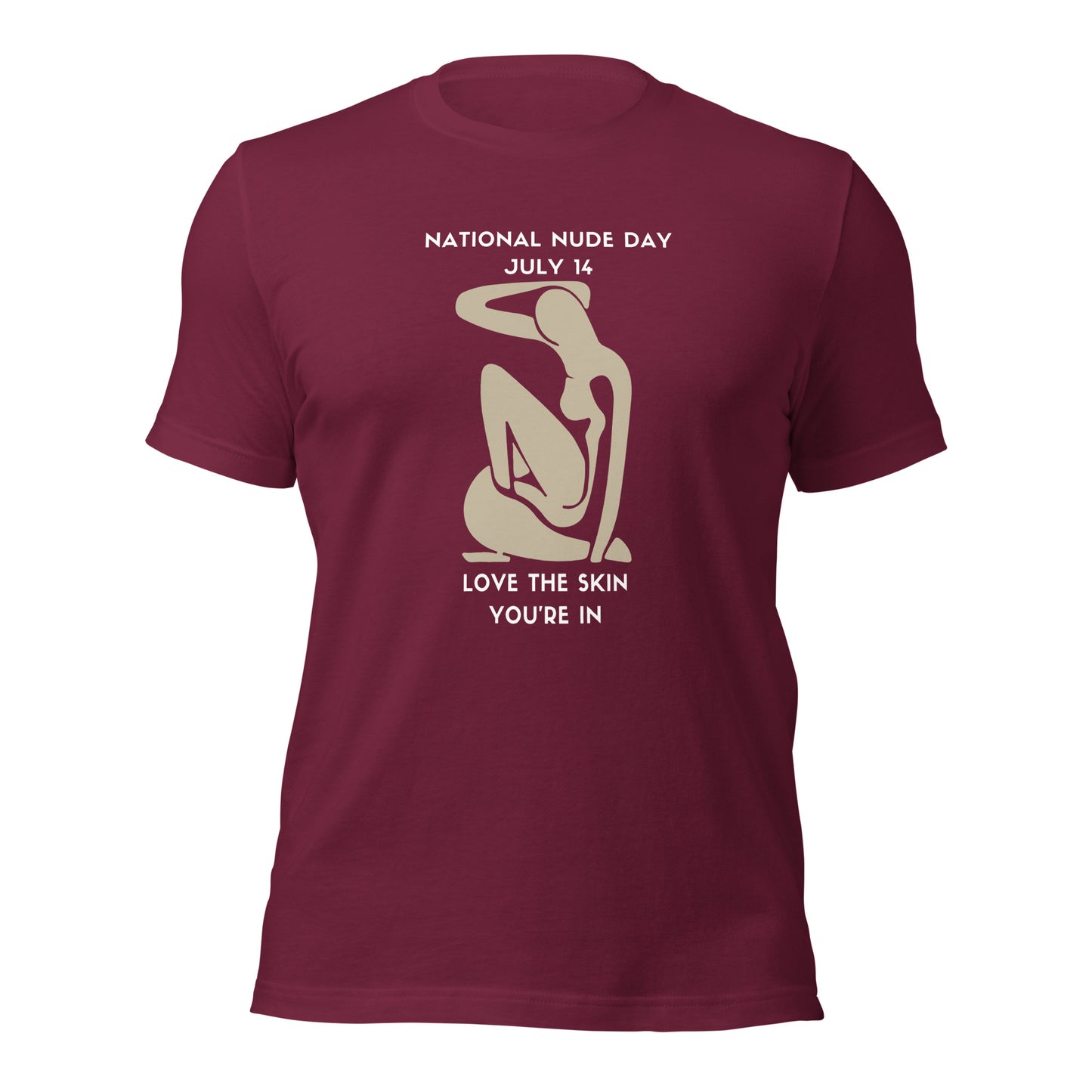 Standard T-Shirt: National Nude Day - Sculpture