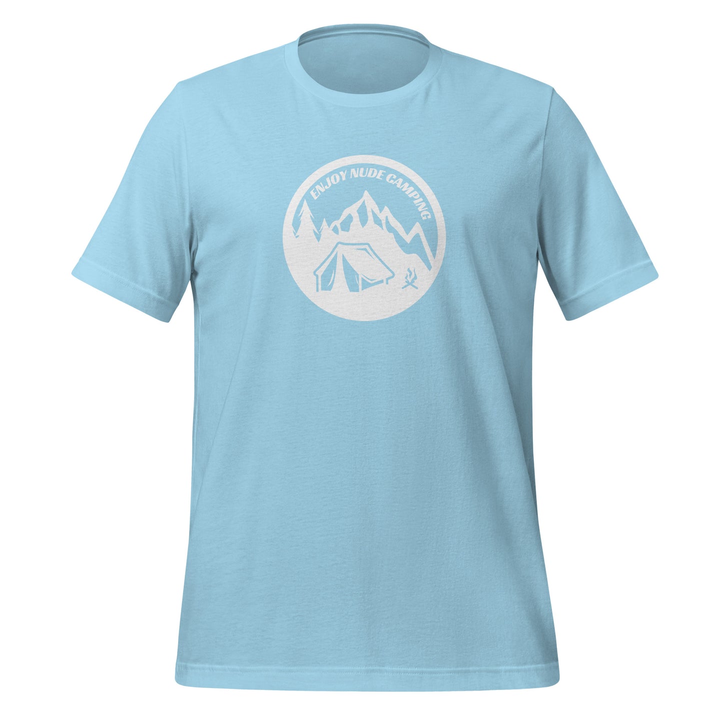 Standard T-Shirt: Enjoy Nude Camping (Light)