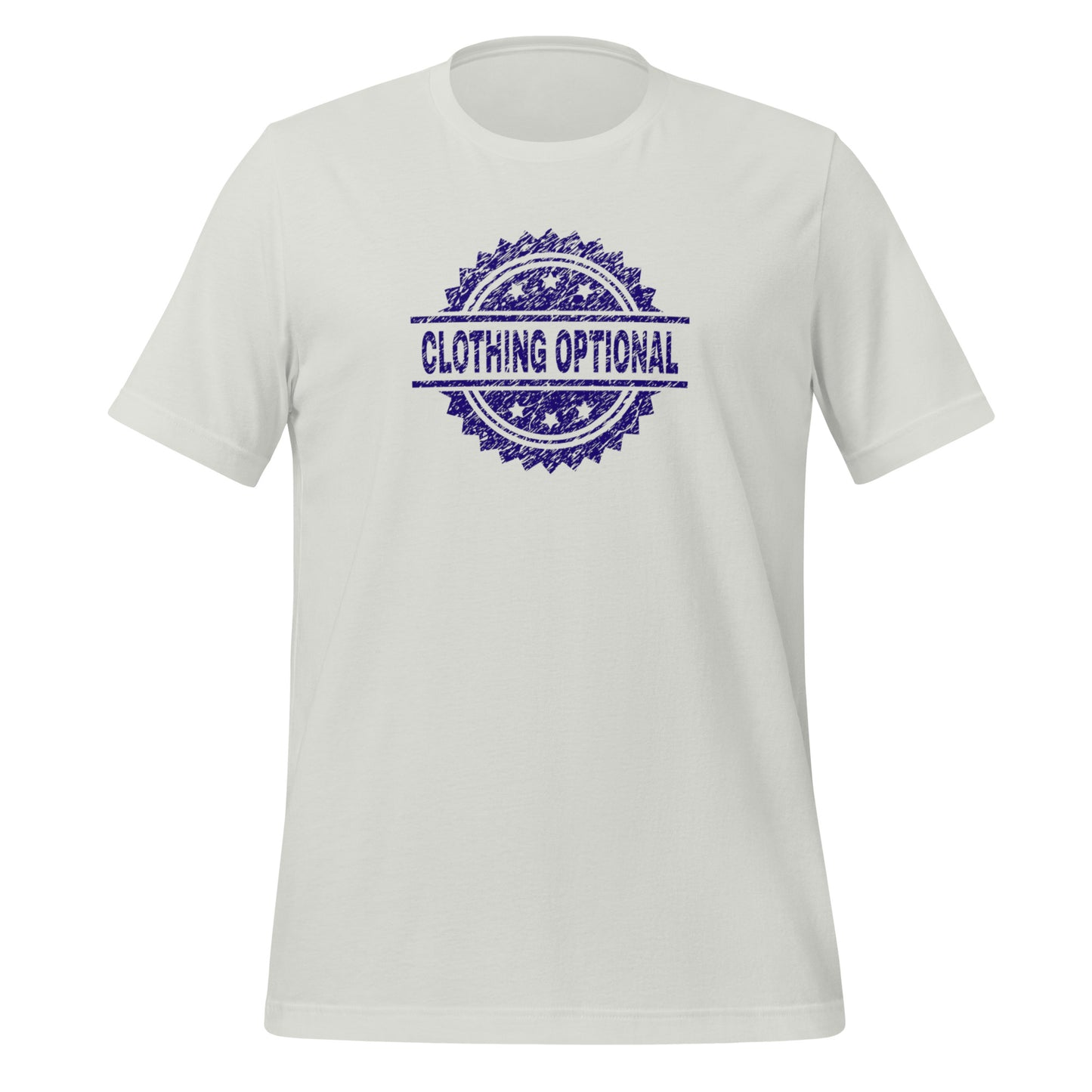 Standard T-Shirt: Clothing Optional Stamp