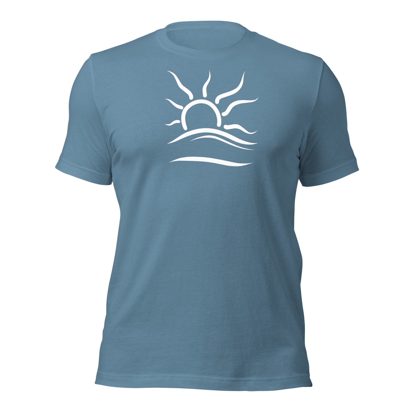 UniseStandard T-Shirt: Naturist Symbol (wht) (Light)