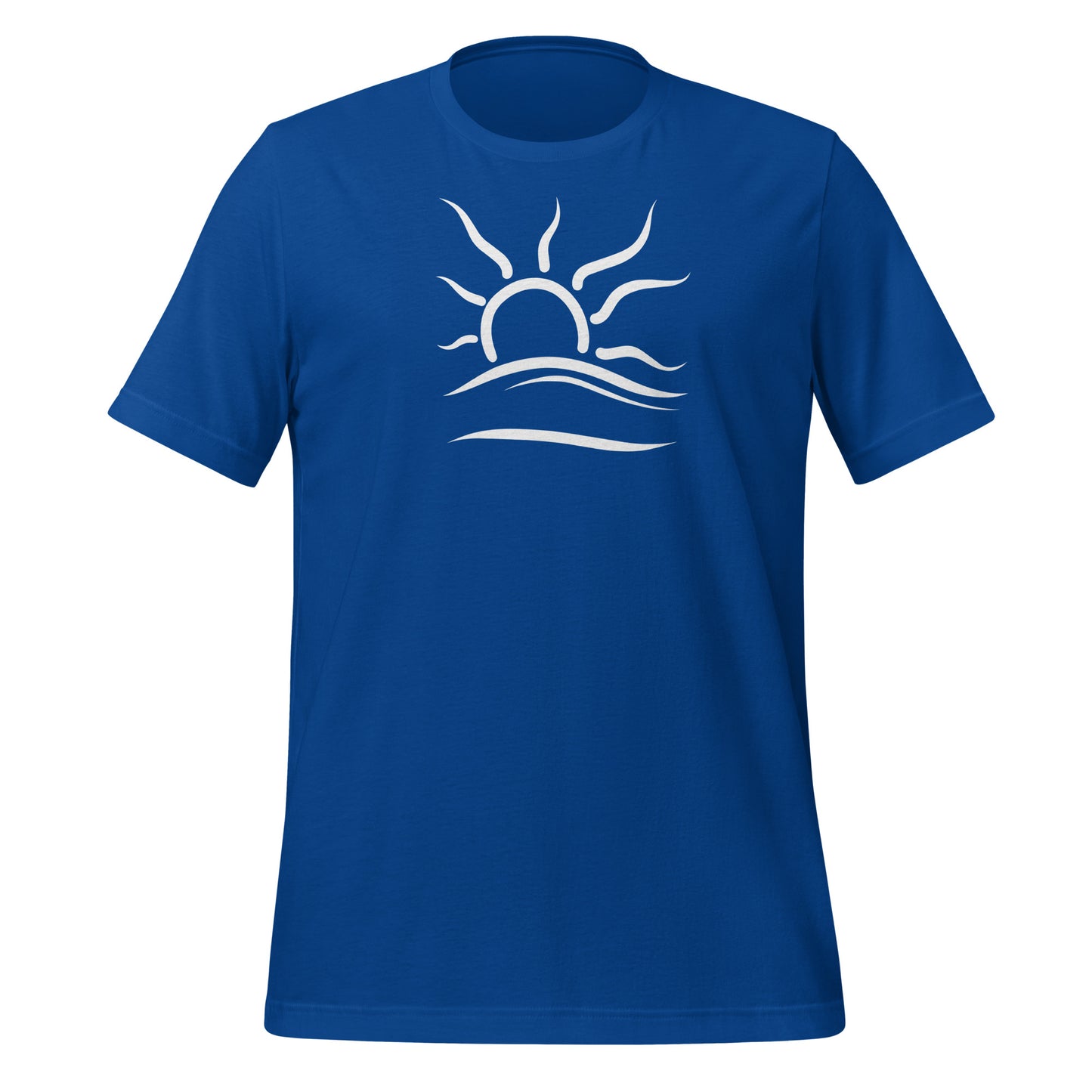 Standard T-Shirt: Naturist Symbol (wht)