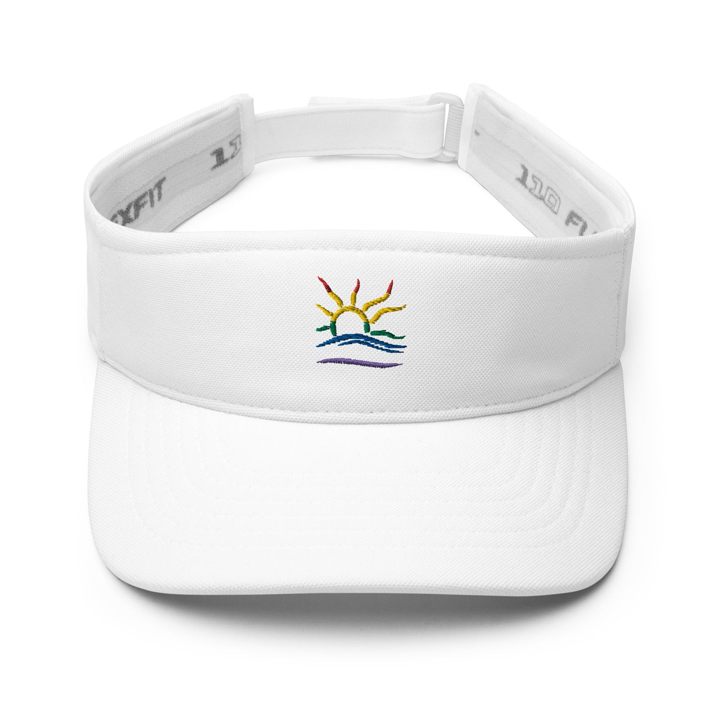 Embroidered Naturist Symbol (Pride) Sun Visor