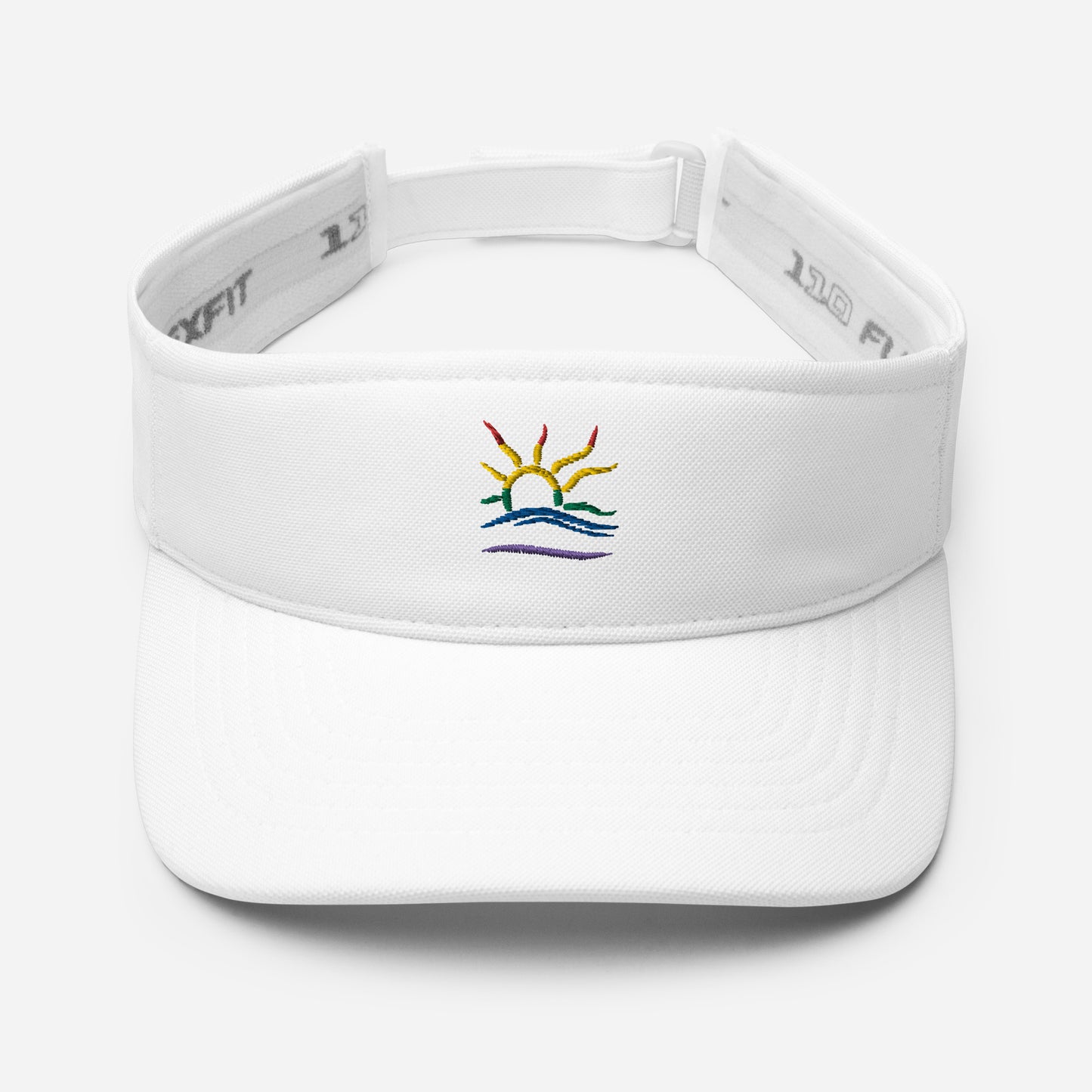 Embroidered Naturist Symbol (Pride) Sun Visor