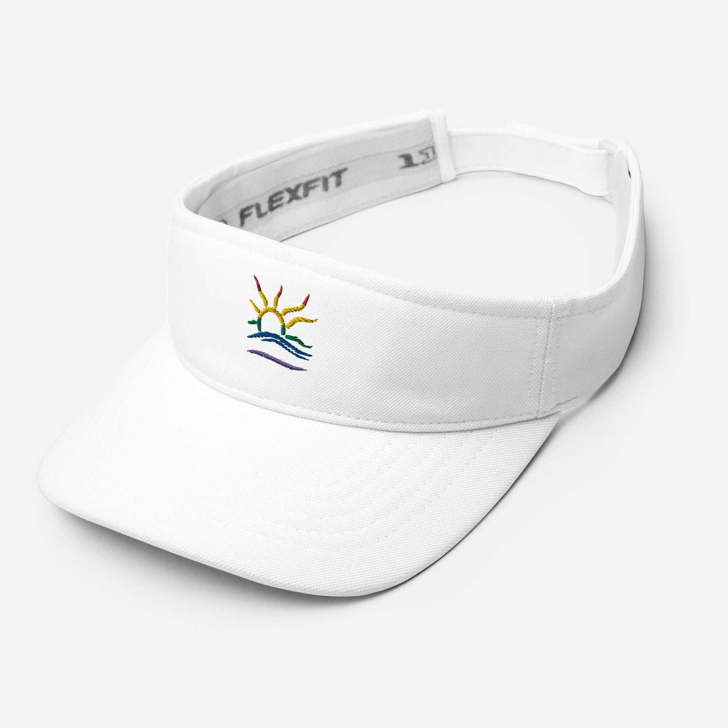 Embroidered Naturist Symbol (Pride) Sun Visor