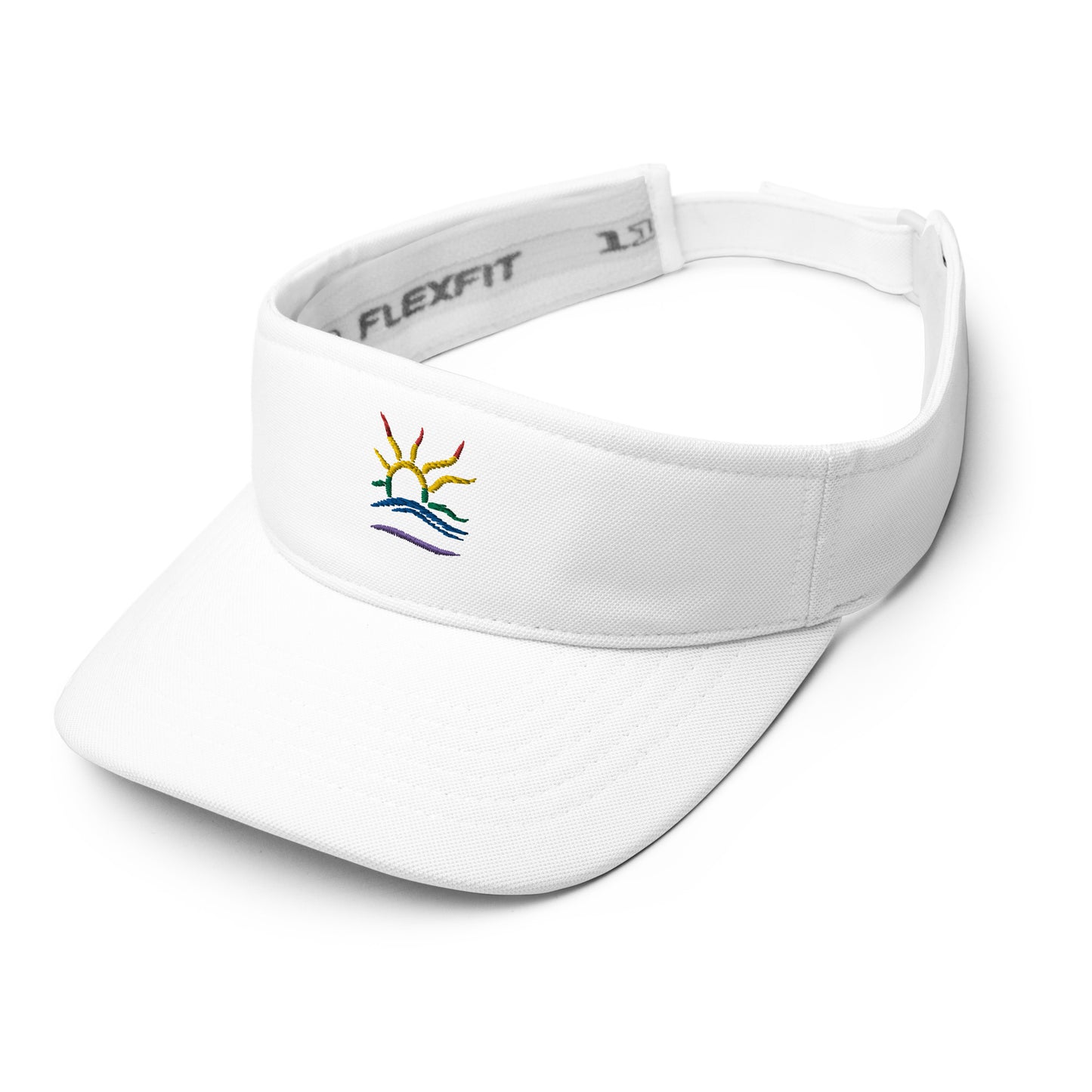 Embroidered Naturist Symbol (Pride) Sun Visor