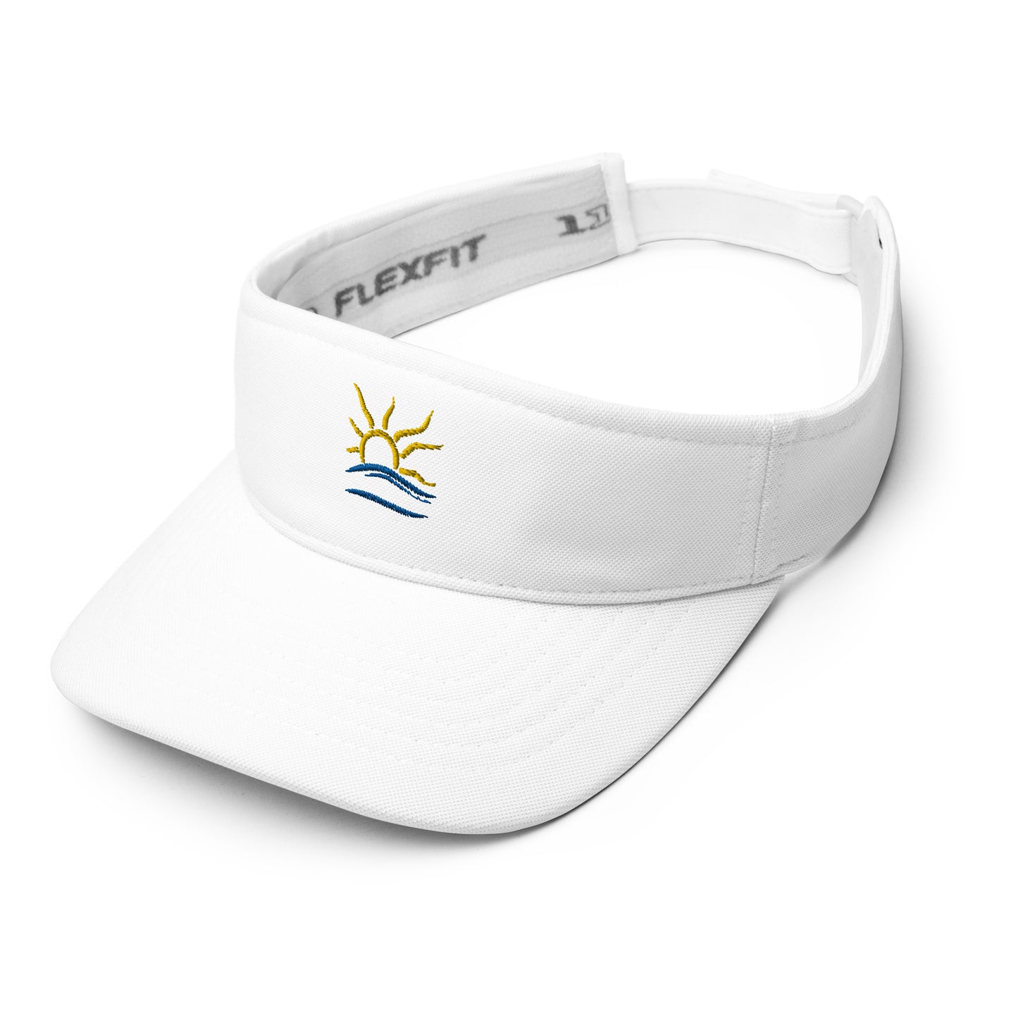 Embroidered Naturist Symbol Sun Visor