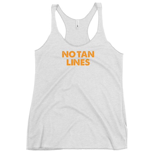 No Tan Lines Women's Racerback Tank