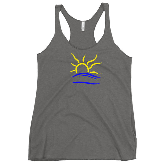 Naturist Symbol Women's Racerback Tank